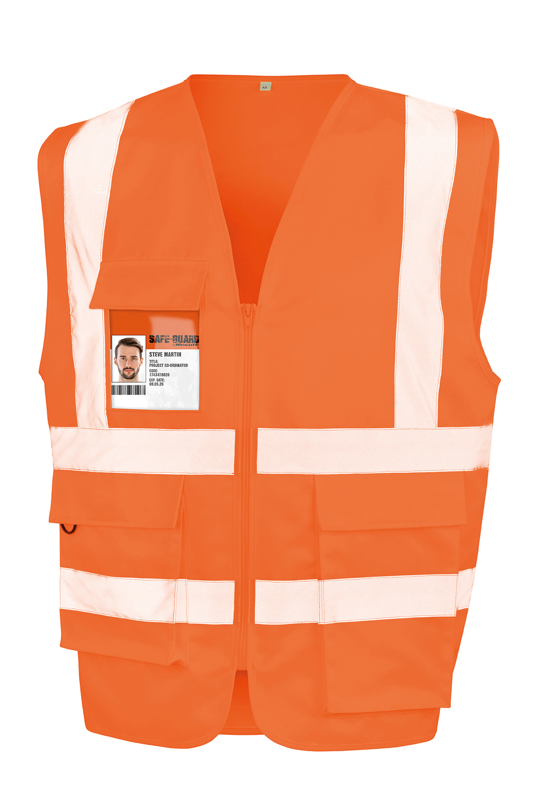 Gilet de sécurité zippé - Image 6