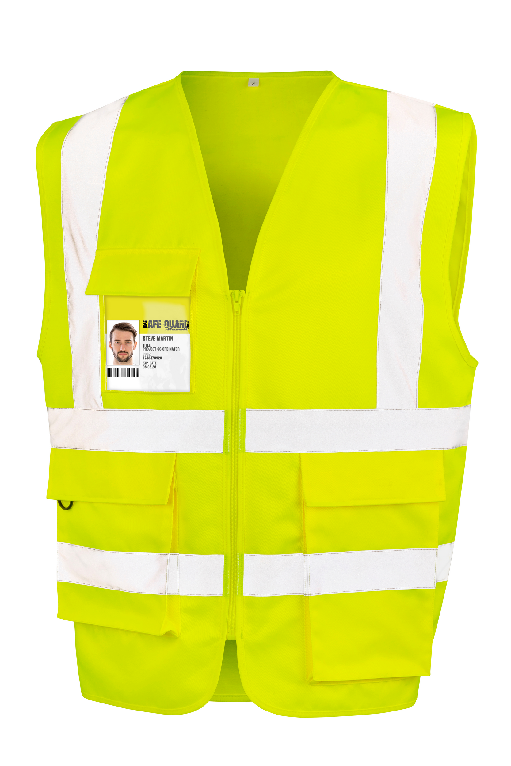 Gilet de sécurité zippé - Image 8