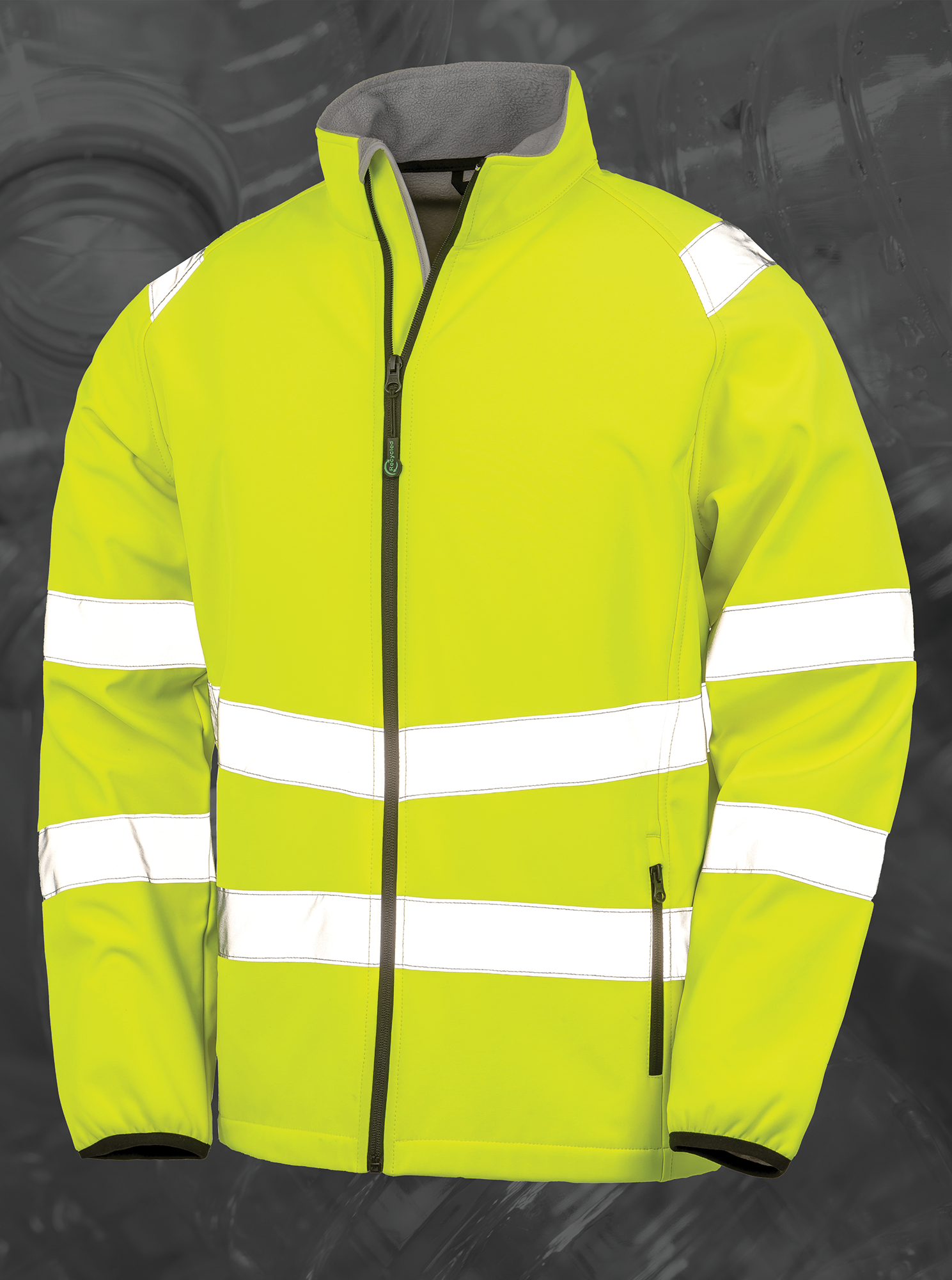 Veste softshell de sécurité recyclée - Image 5