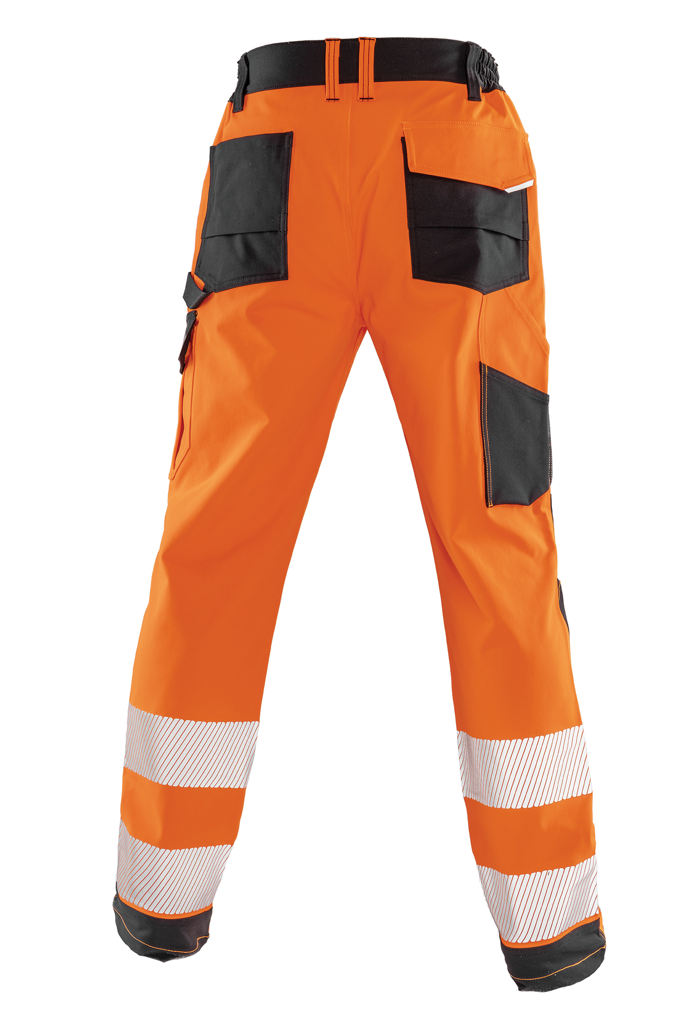 Calças de segurança em material reciclado Safe-Guard - Fluorescent Orange