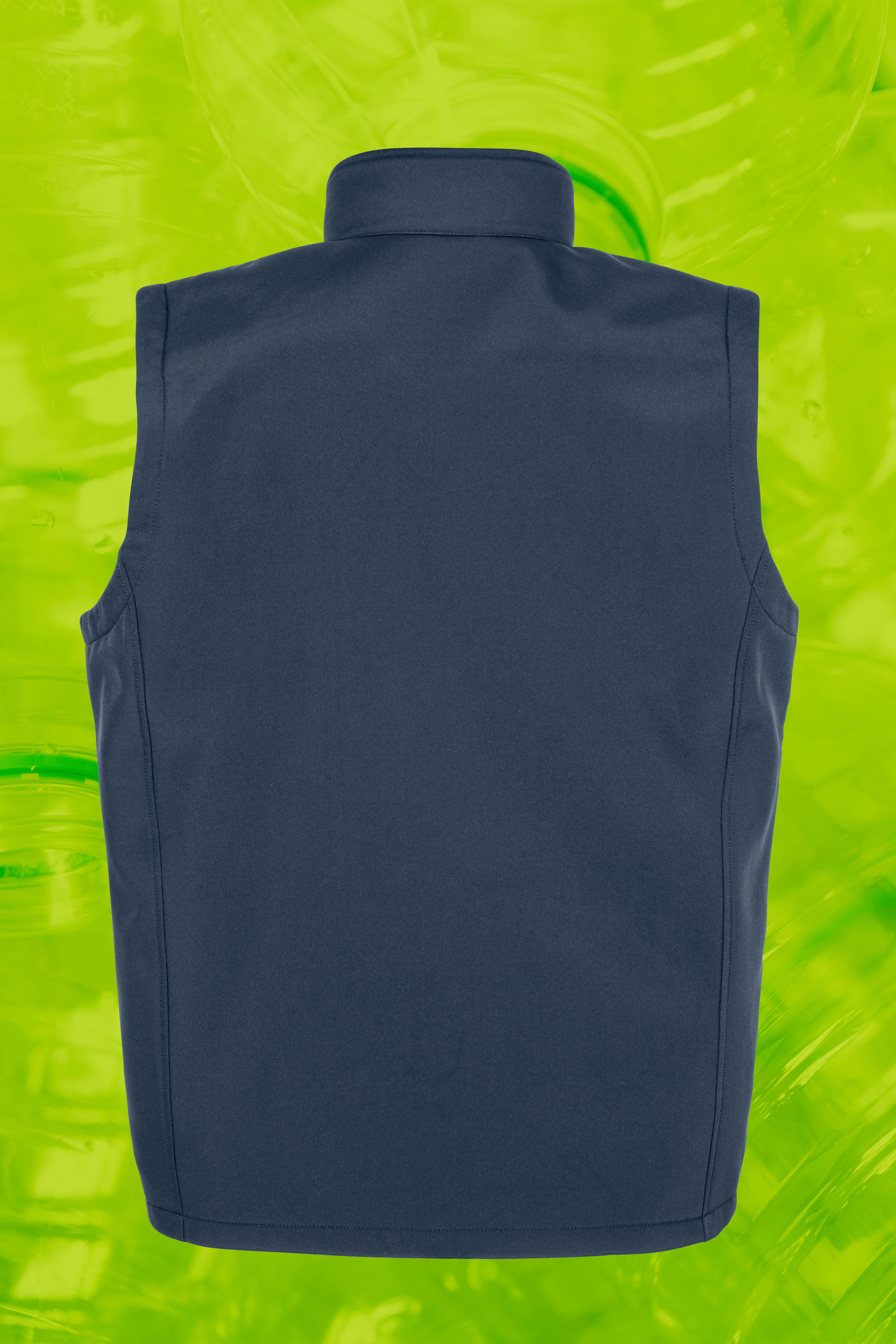 Colete softshell reciclado de homem - Navy