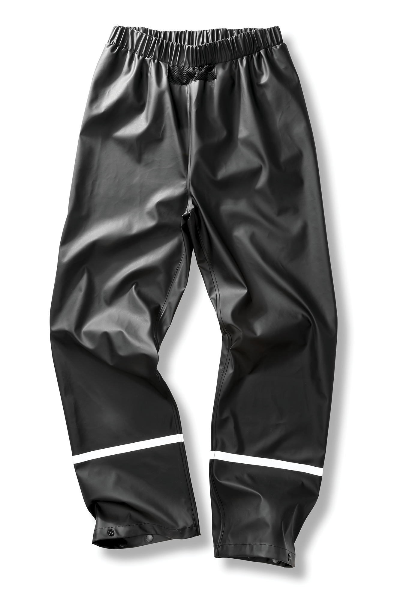 Calça Prism PU impermeável com faixas refletoras - Black
