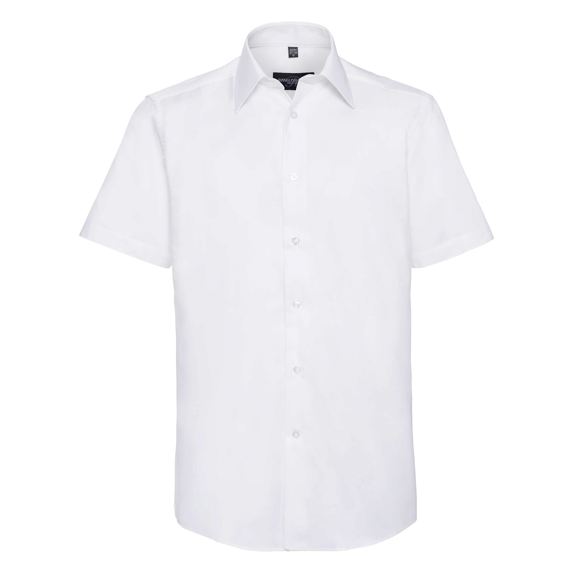 Chemise oxford cintrée manches courtes homme - Image 13