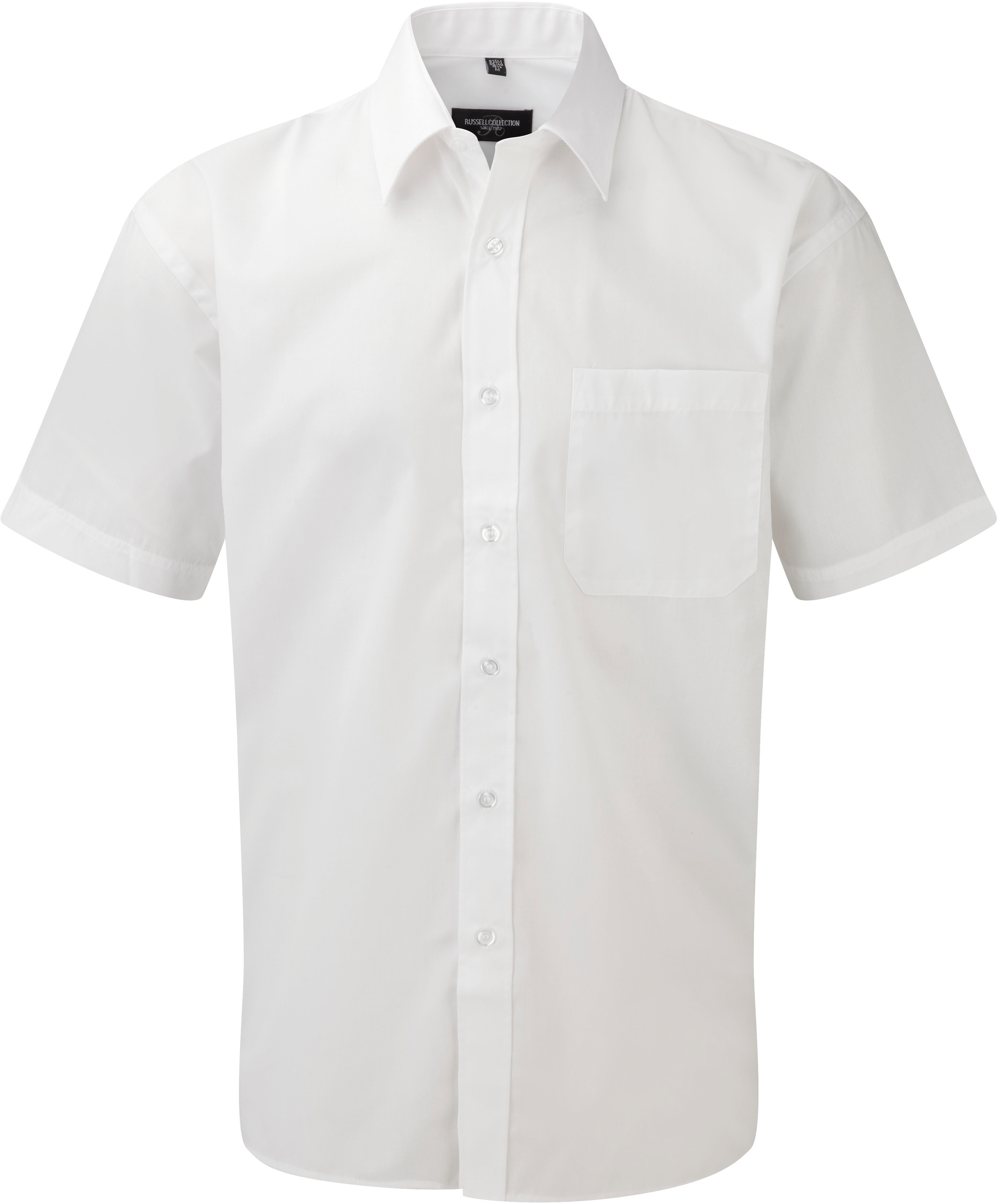 Chemise homme popeline polycoton manches courtes - Image 4