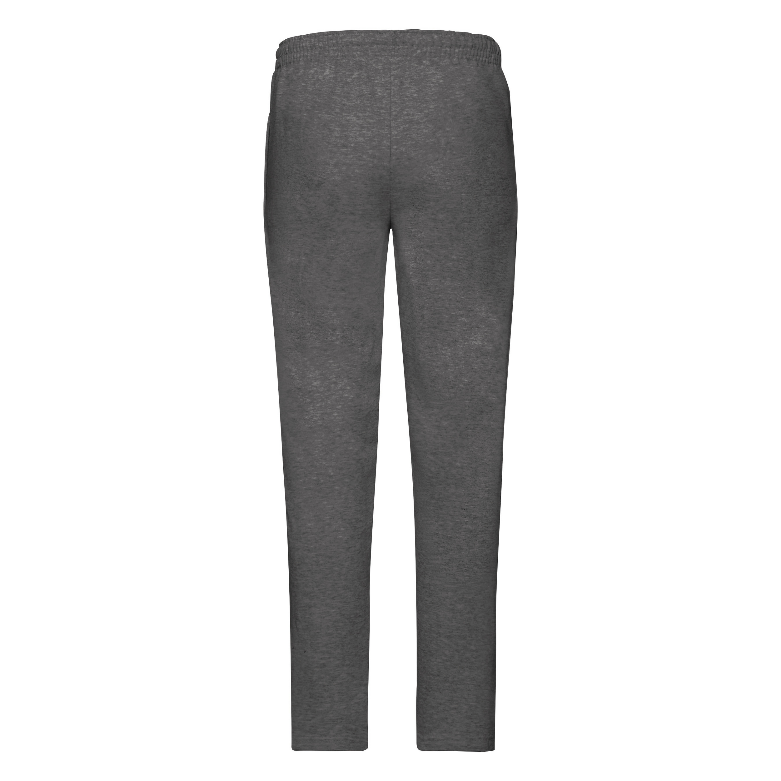 Calças de jogging Open hem (64-032-0) - Dark Heather Grey
