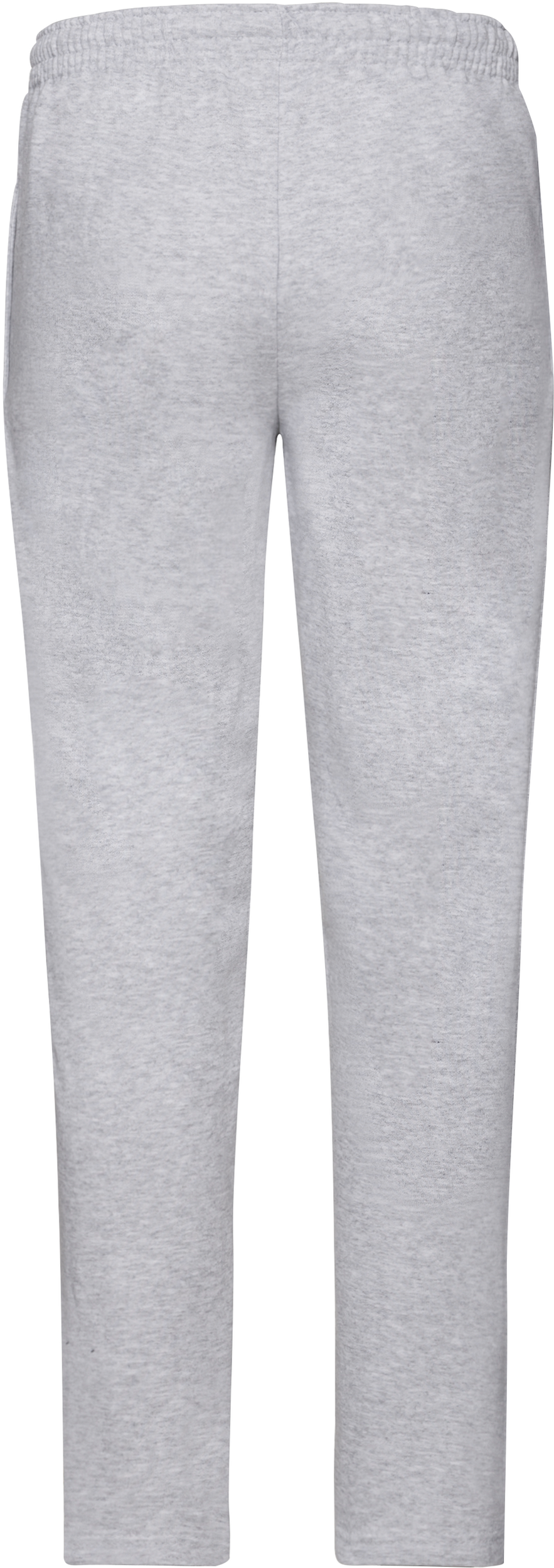 Calças de jogging Open hem (64-032-0) - Heather Grey