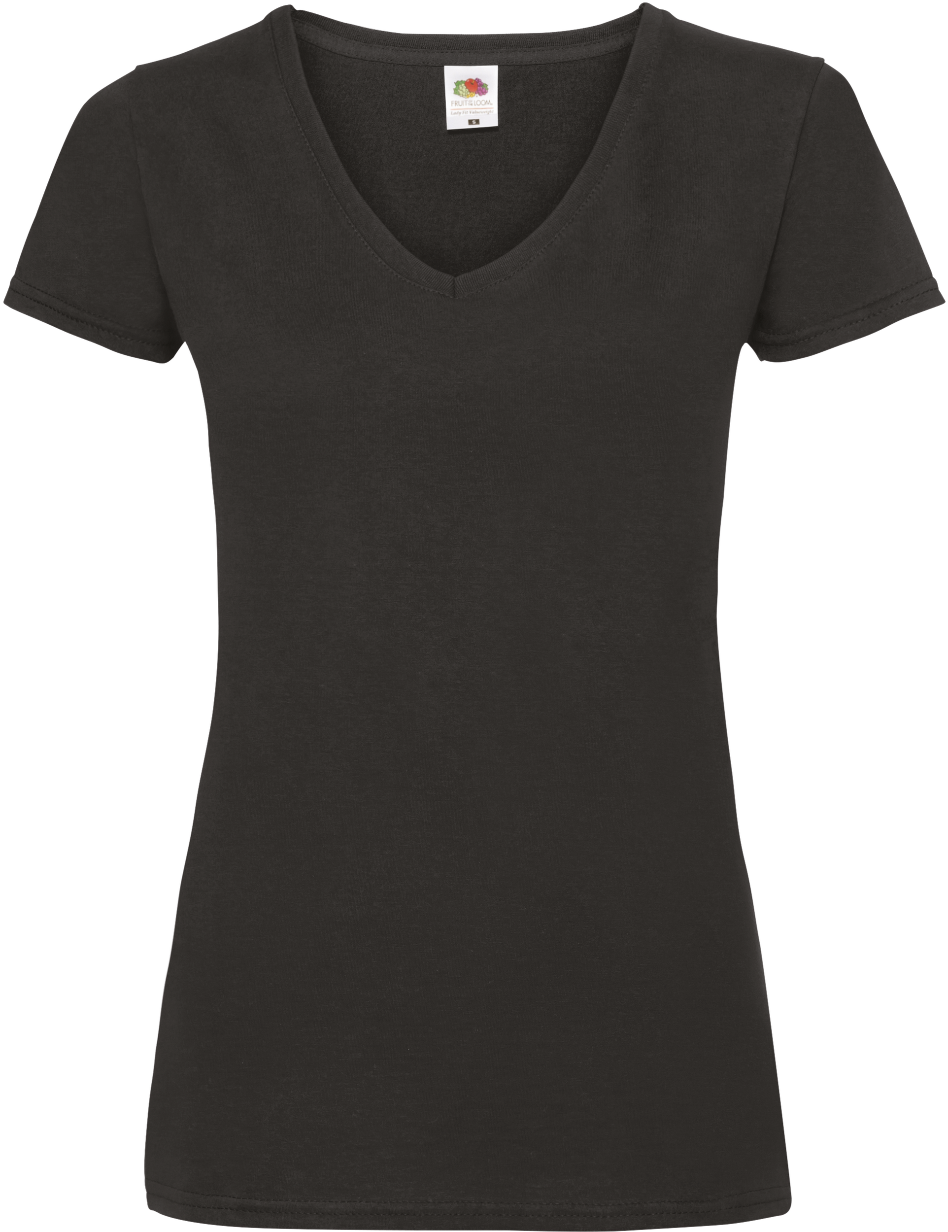 T-shirt femme col v Valueweight (61-398-0) - Image 6