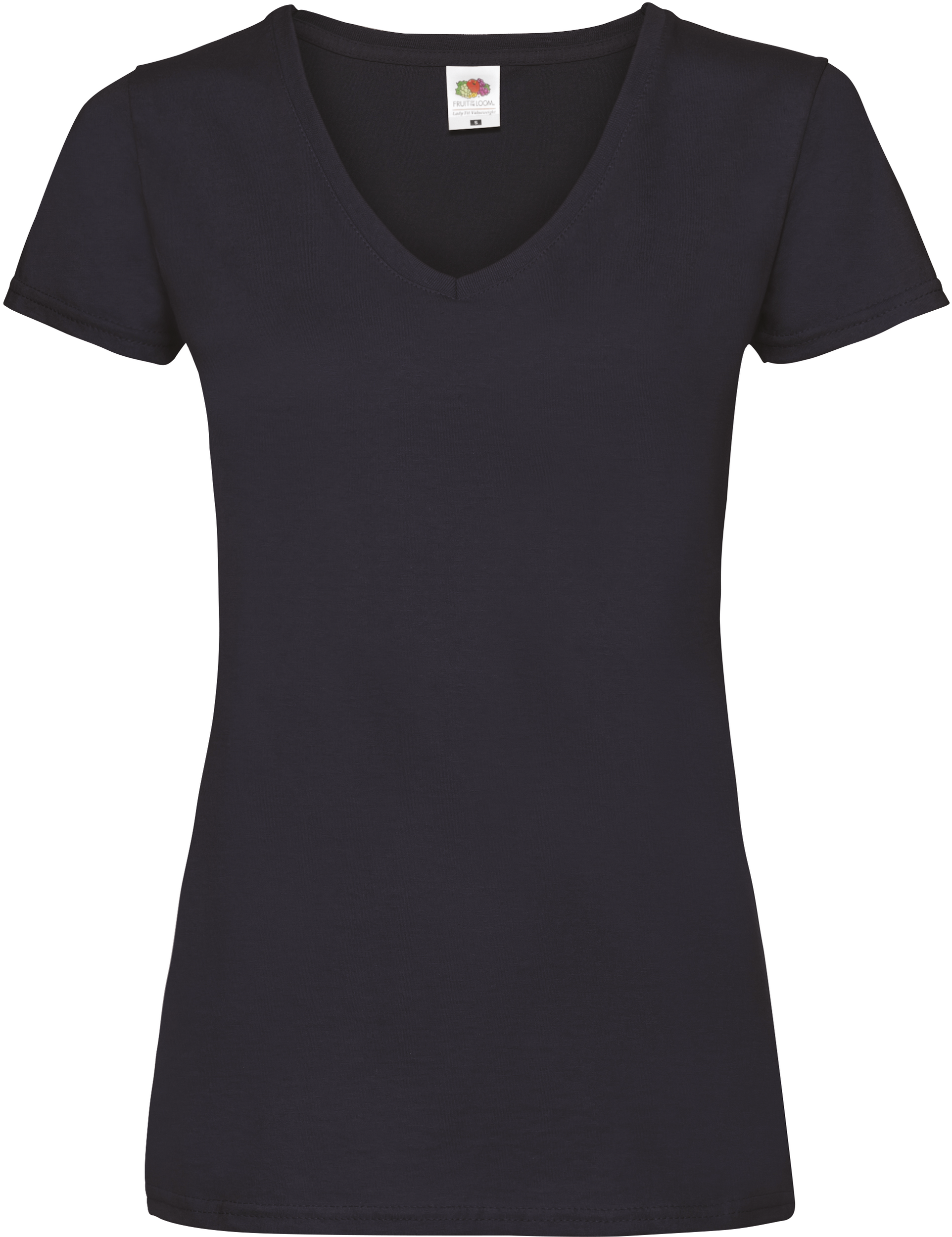 T-shirt femme col v Valueweight (61-398-0) - Image 9