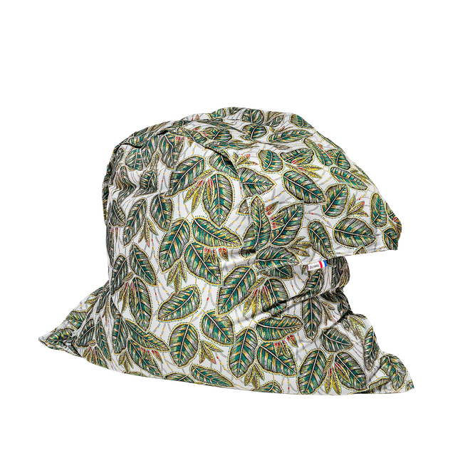 Pouf sceno tissé