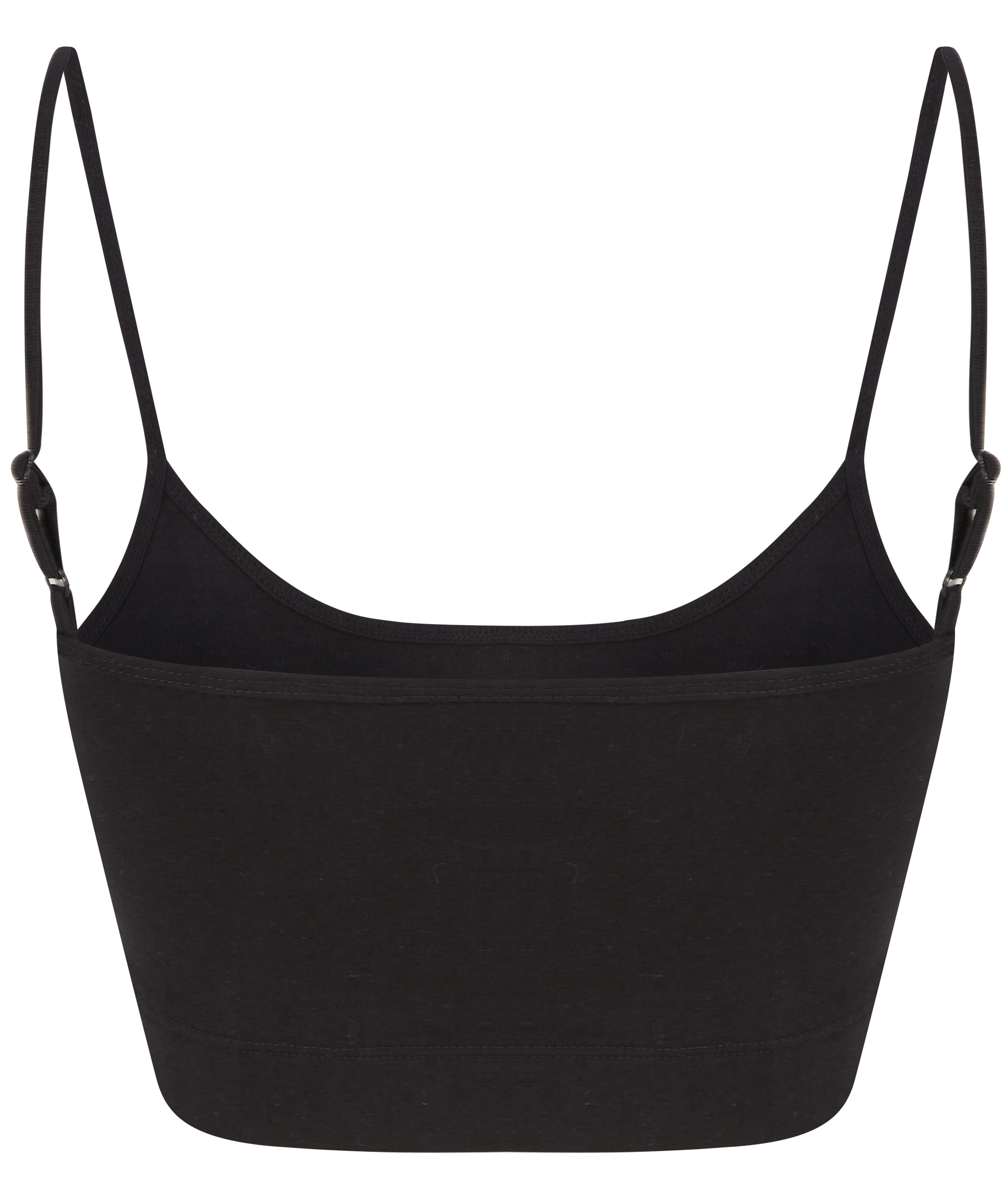 Top curto eco-responsável de senhora - Black