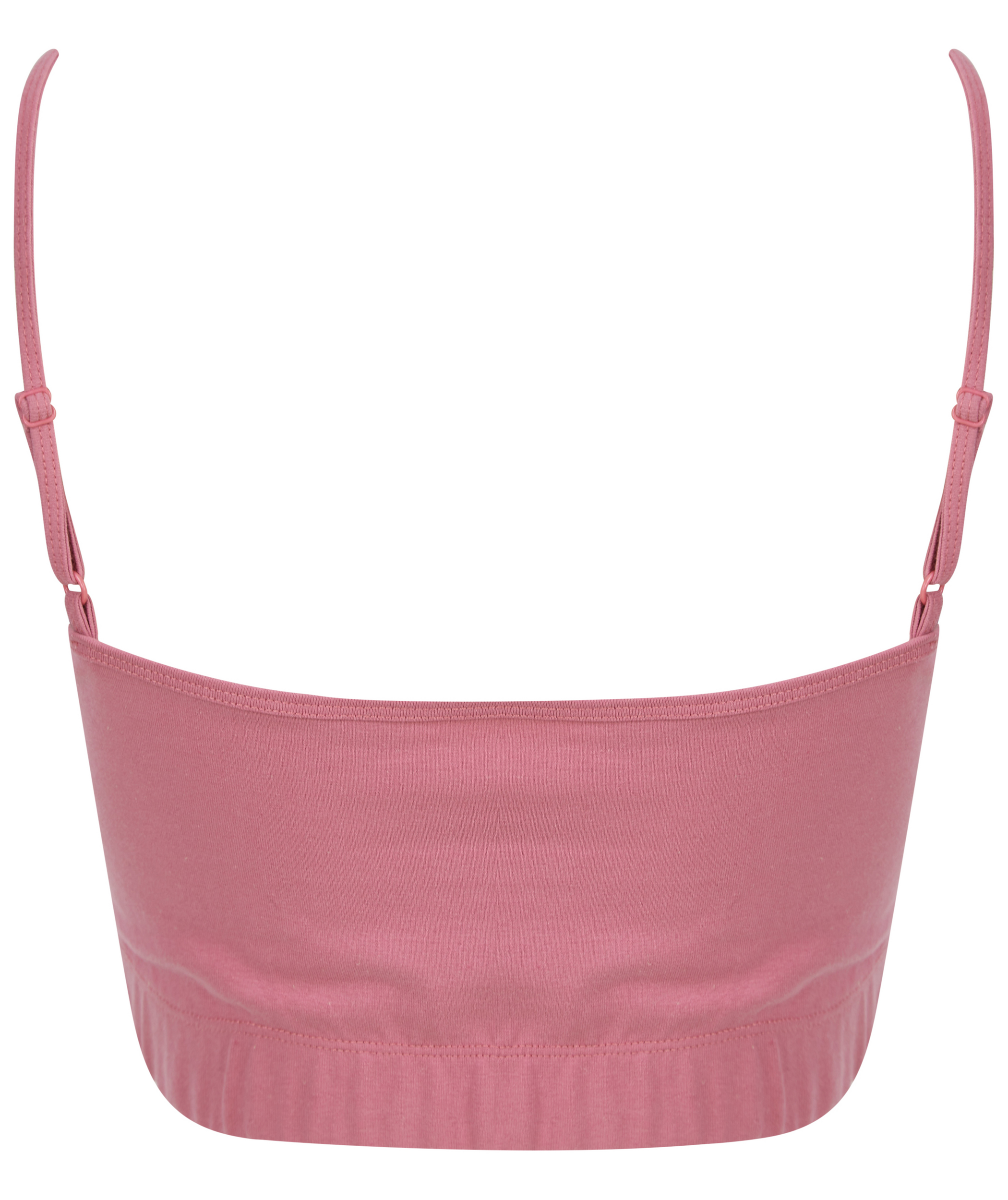 Top curto eco-responsável de senhora - Dusty pink