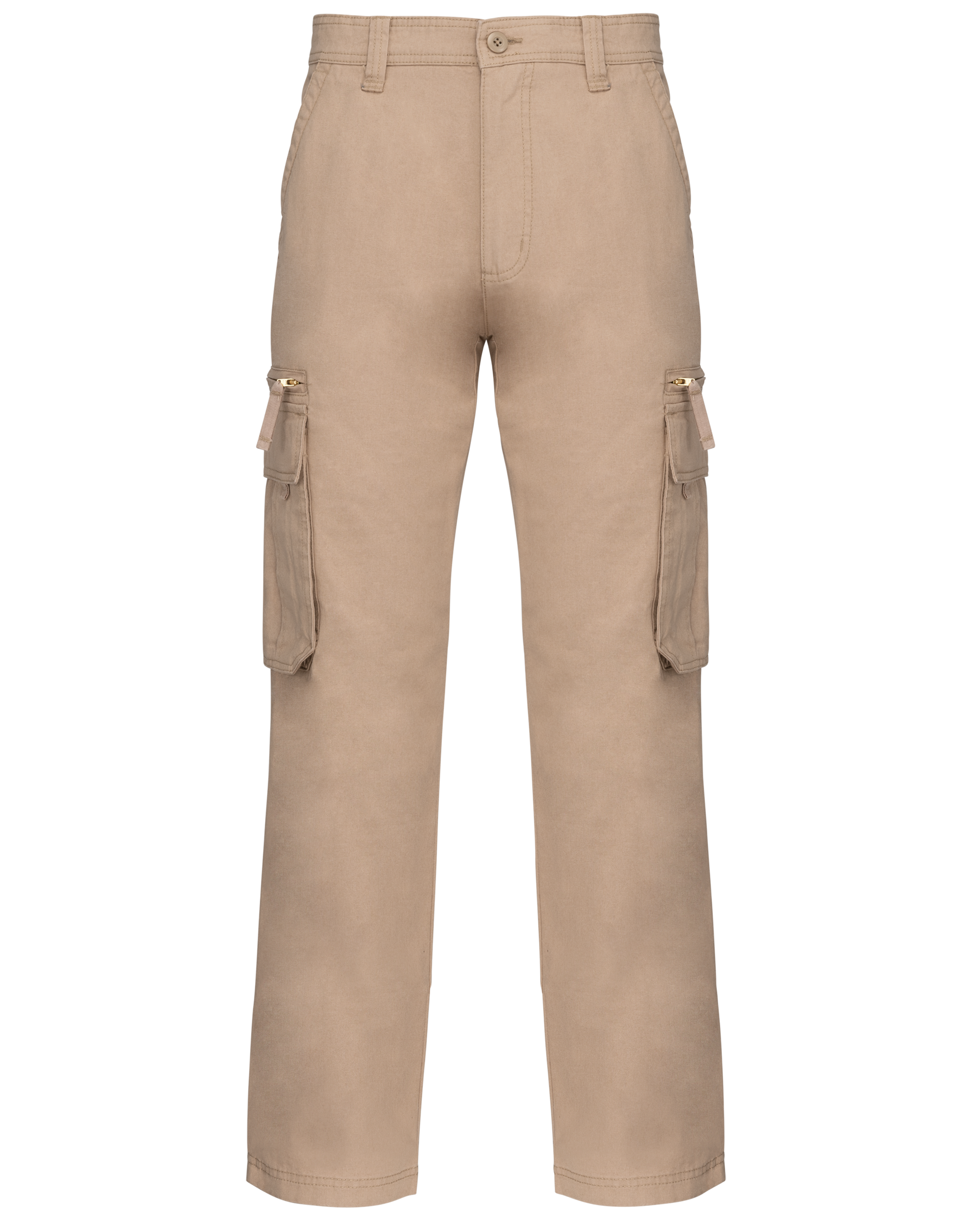Calça Cargo multibolsos - Beige