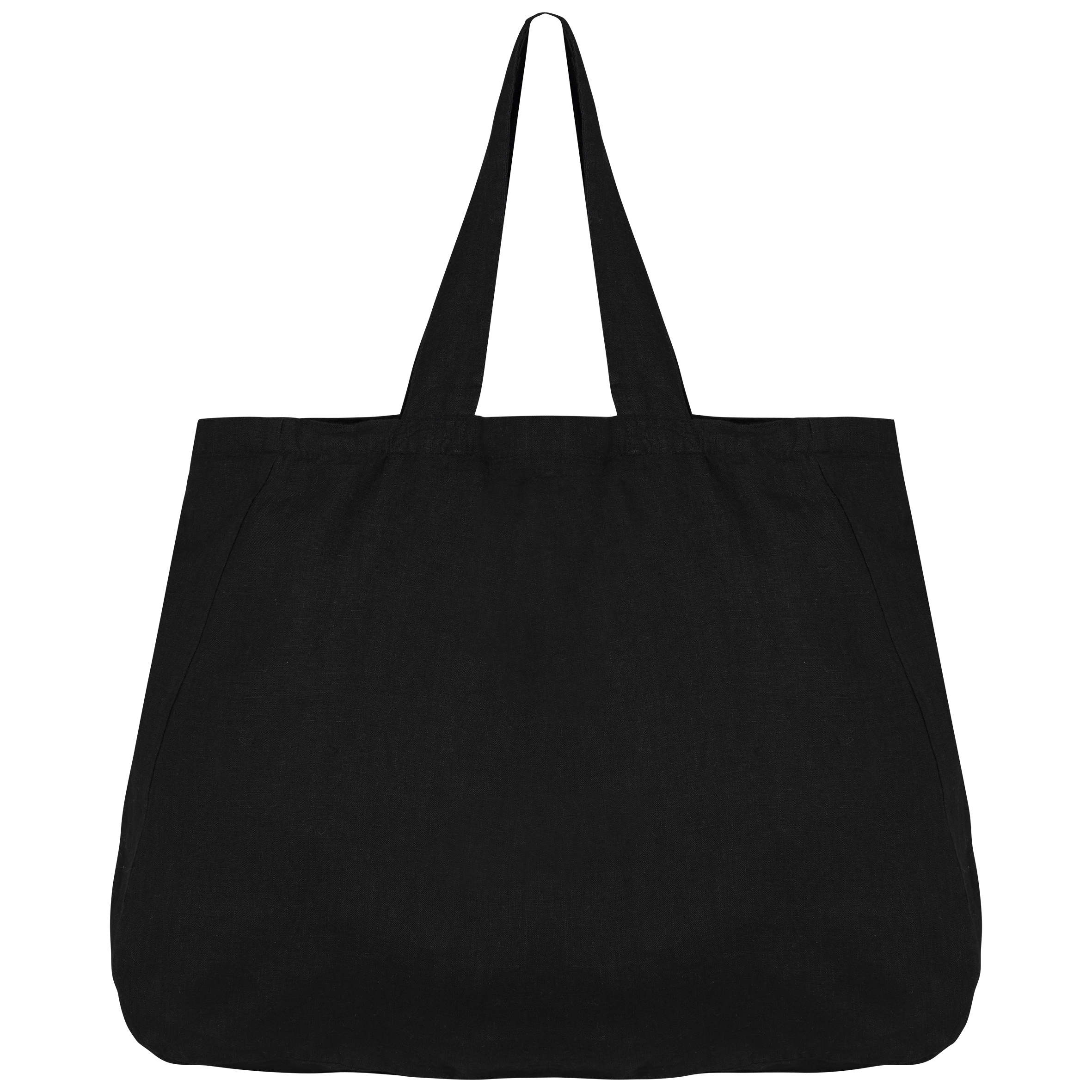 Saco de compras em linho - Black