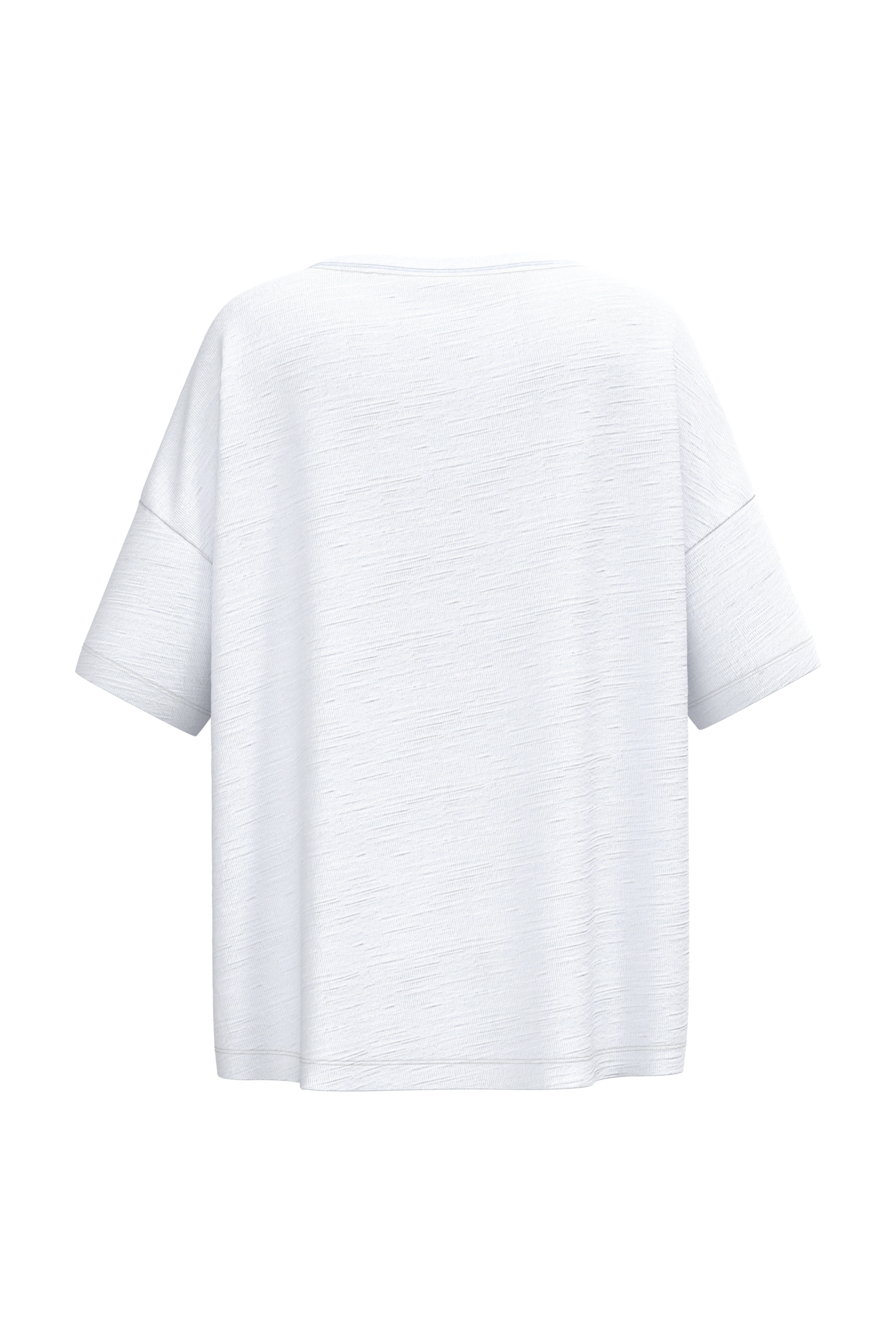 T-shirt écoresponsable slub oversize femme - Image 15