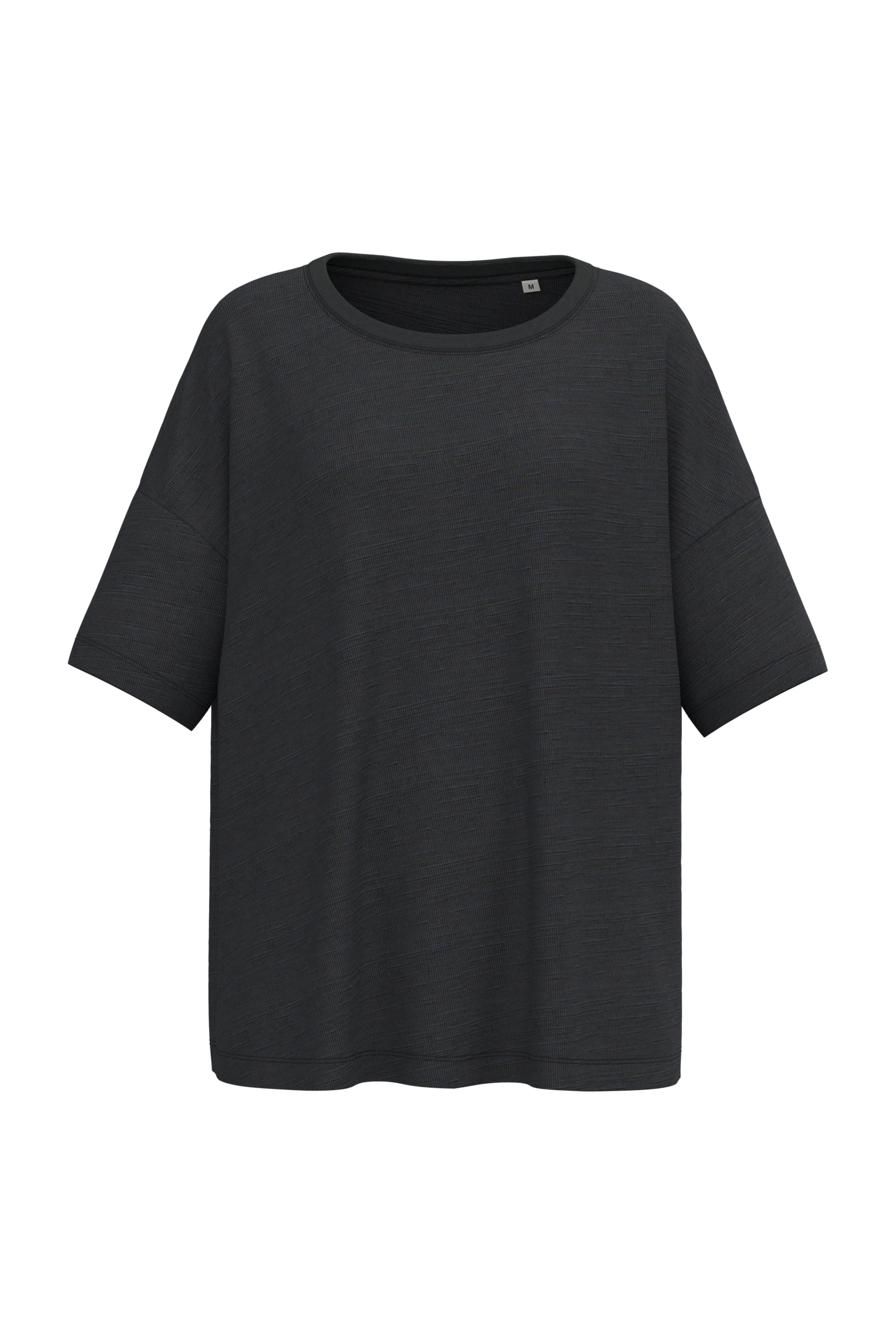 T-shirt écoresponsable slub oversize femme - Image 13