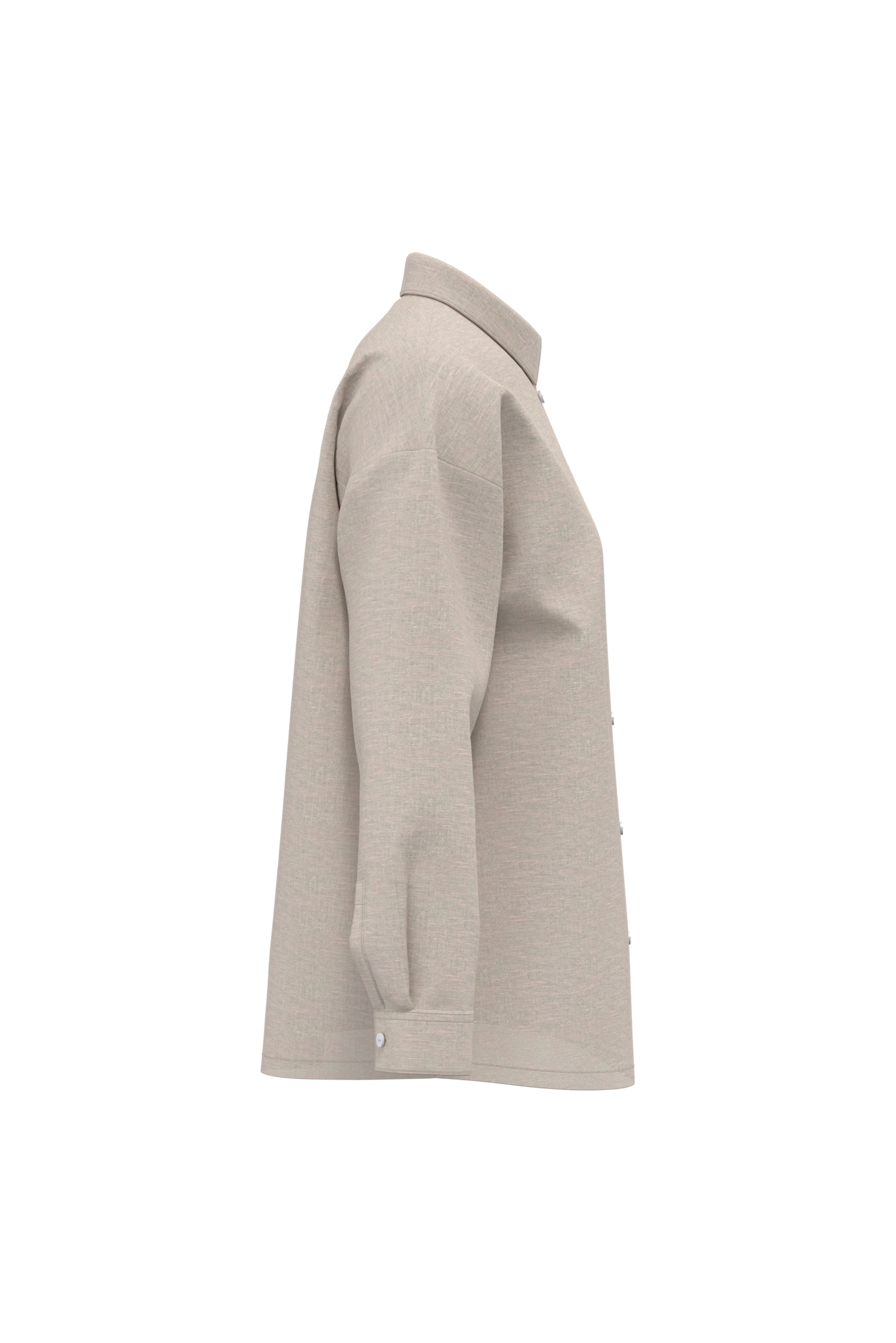 Chemise oversize en lin femme - Image 11