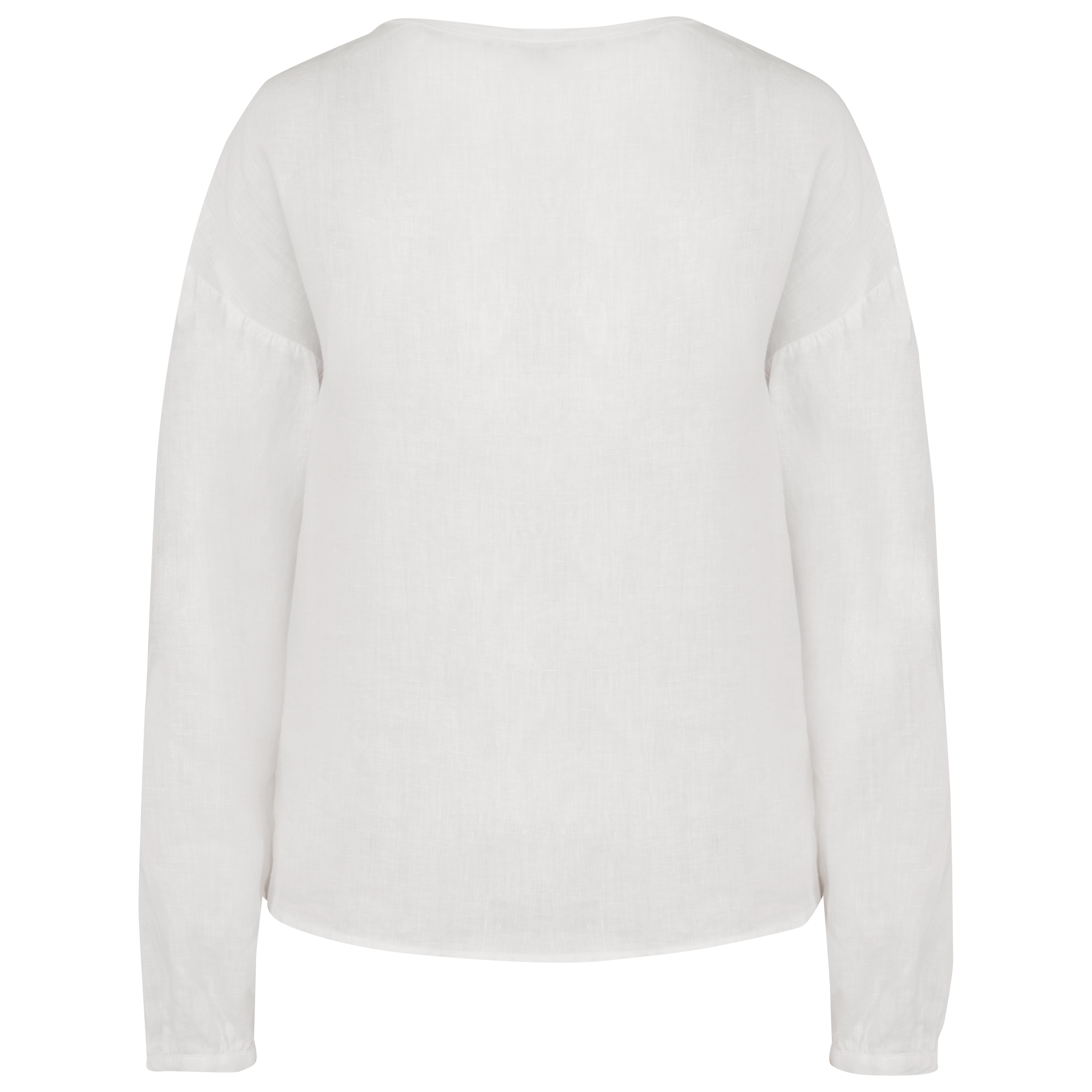Blusa em linho de senhora - White
