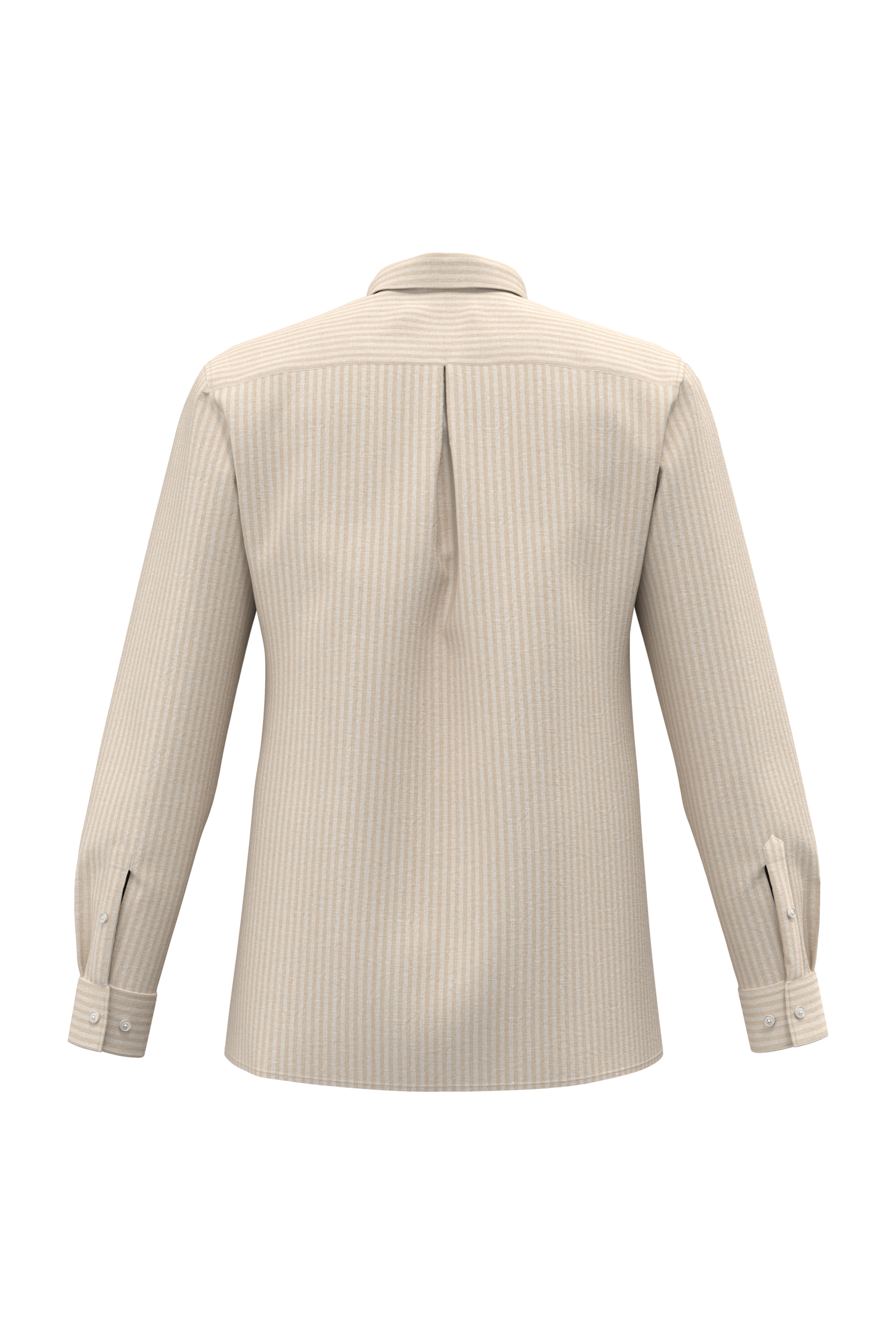 CAMISA A RAYAS DE LINO PARA HOMBRE
