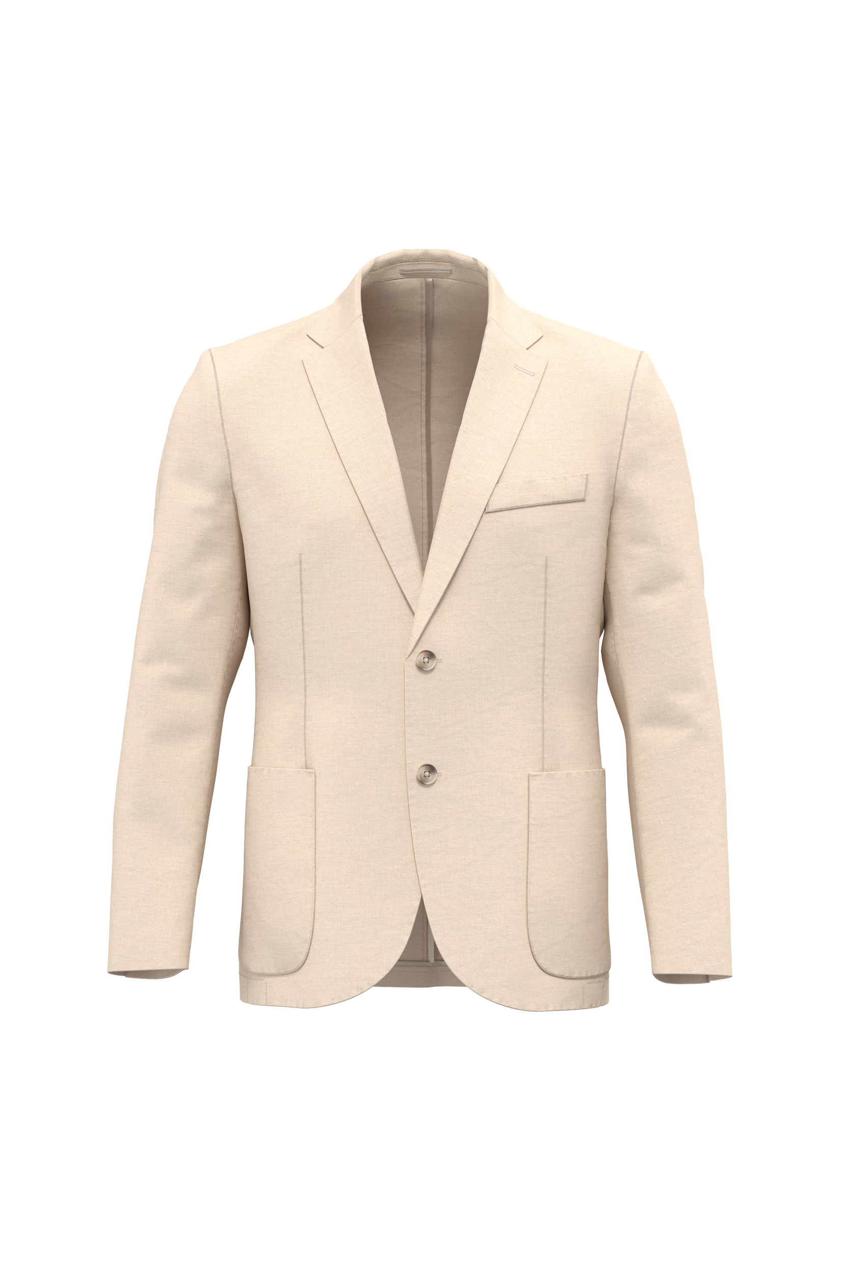 Blazer délavé en lin - Image 4