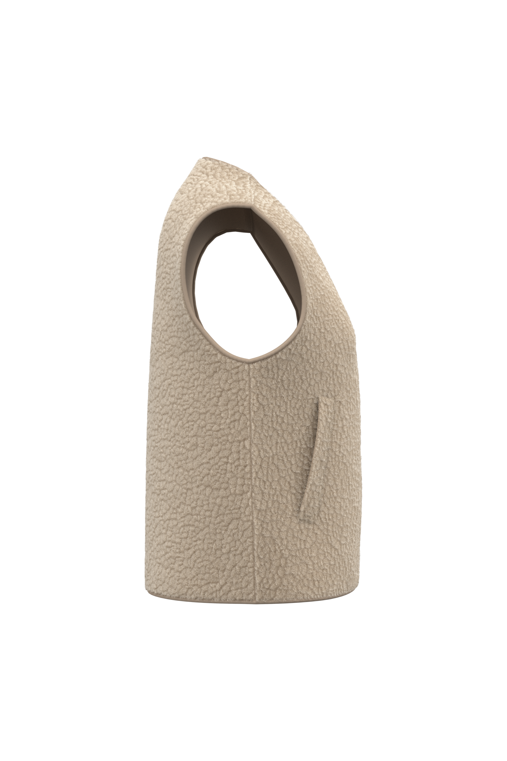 Veste sans manches en sherpa - Image 9