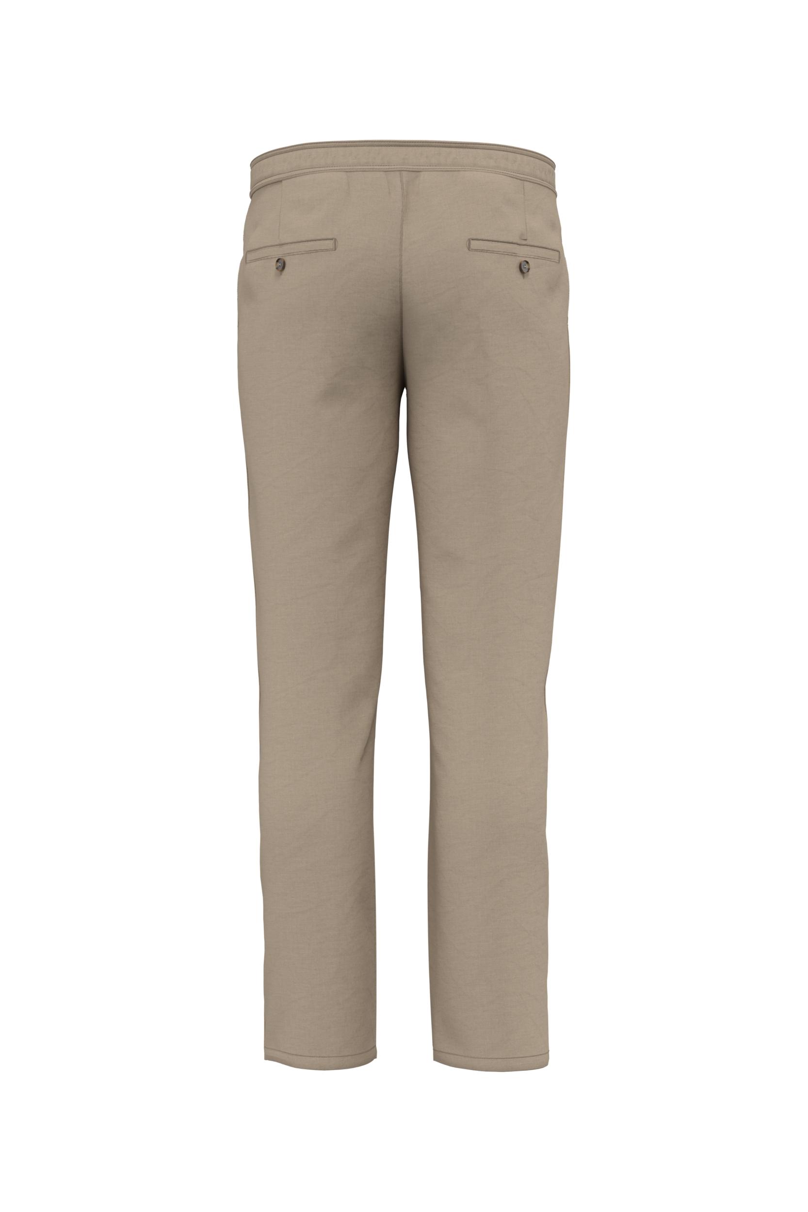 Pantalon écoresponsable en lin et coton bio homme
