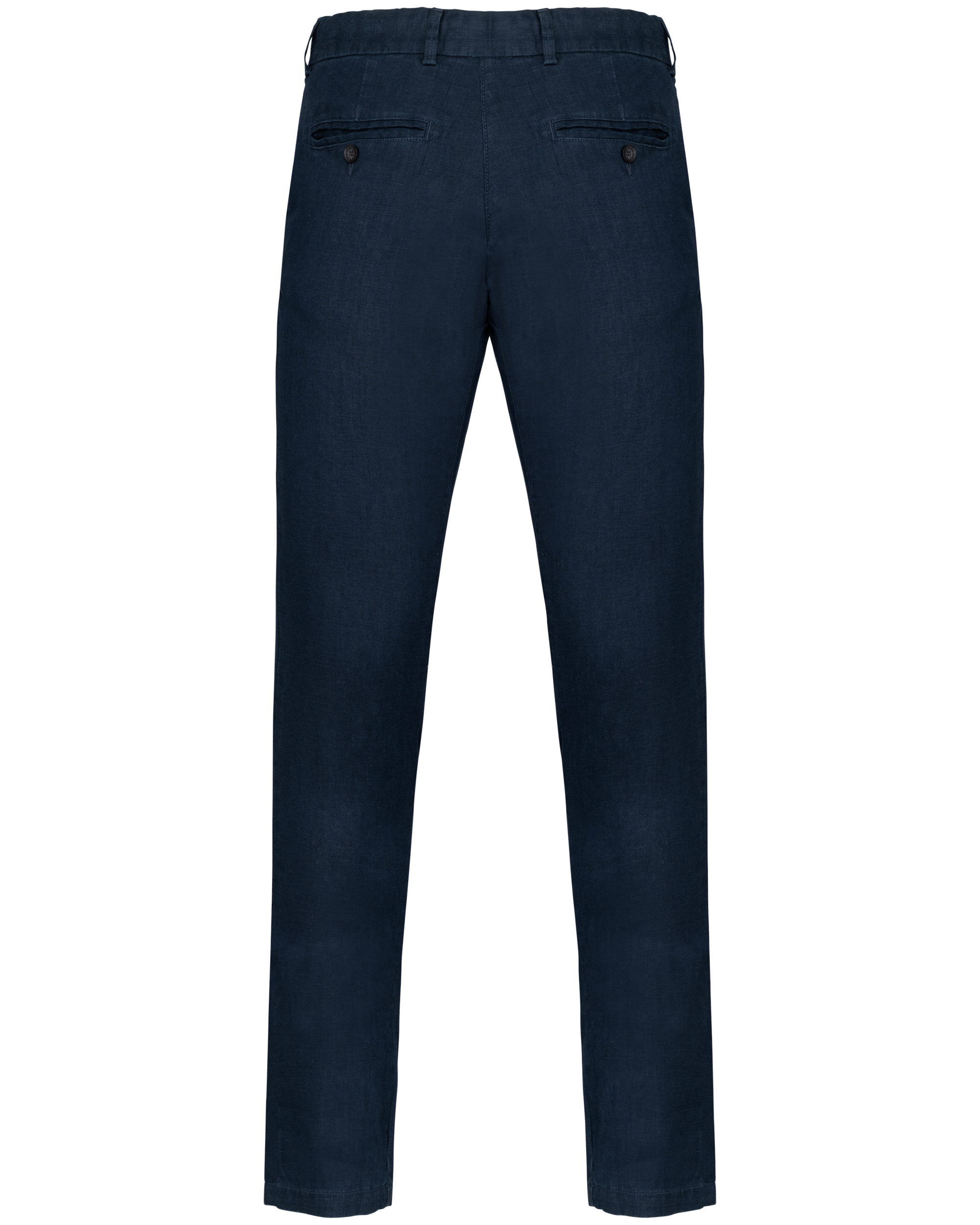 Calças em linho de homem - Navy Blue