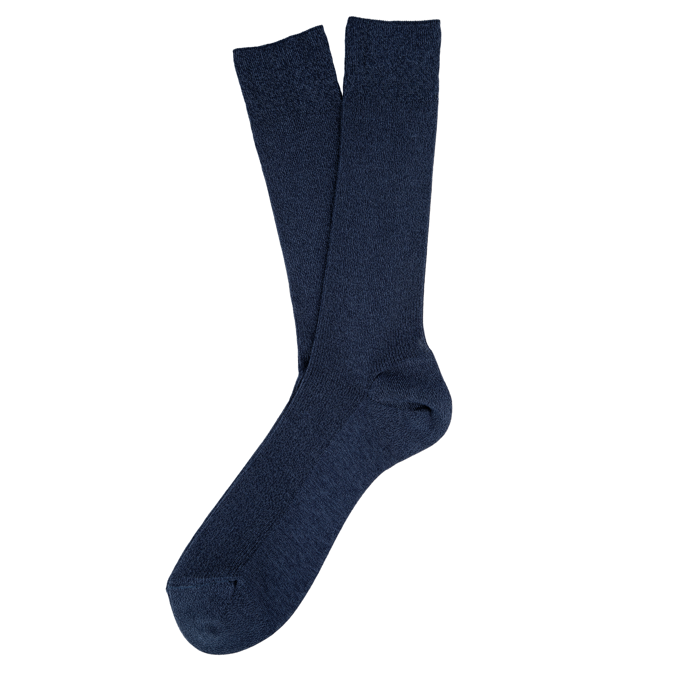 Meias eco-responsáveis unissexo - Navy Blue Heather
