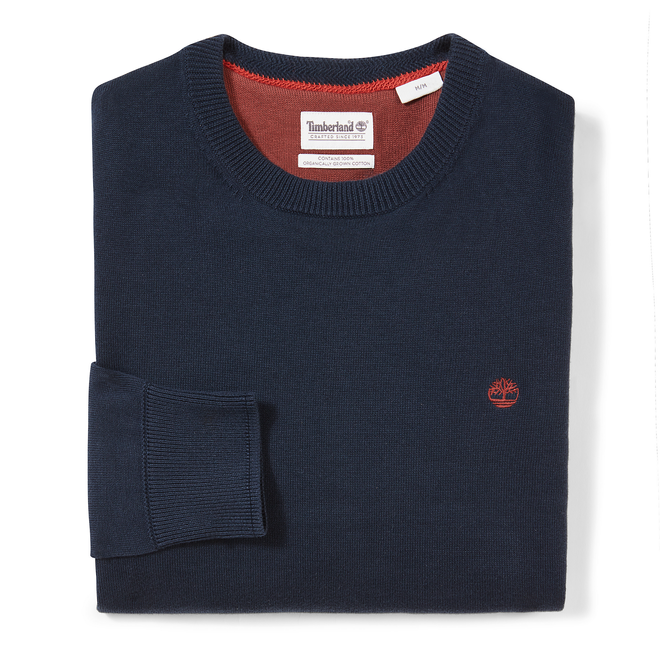 Pull coton bio col rond williams river