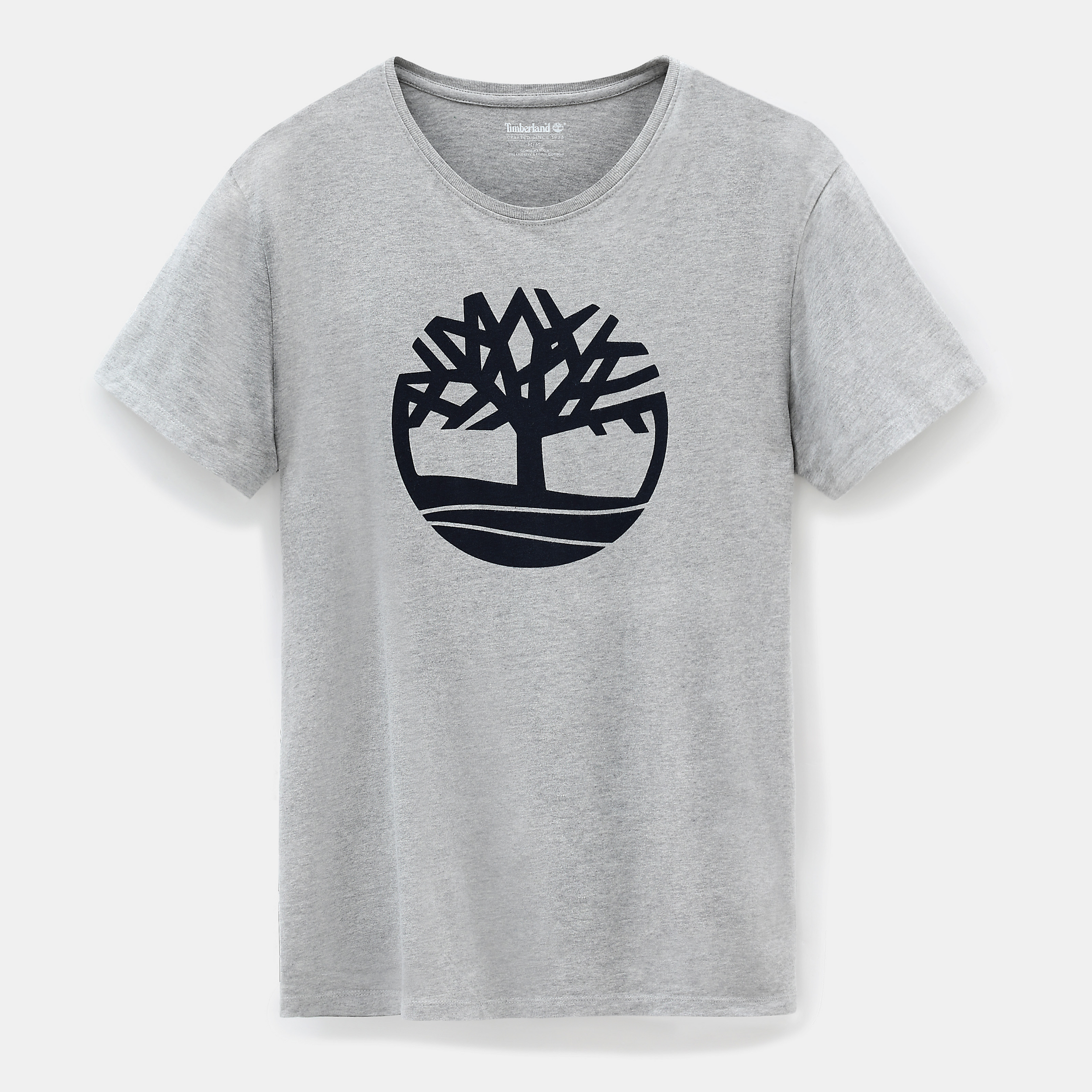 T-shirt Bio Brand Tree - Medium Grey Heather