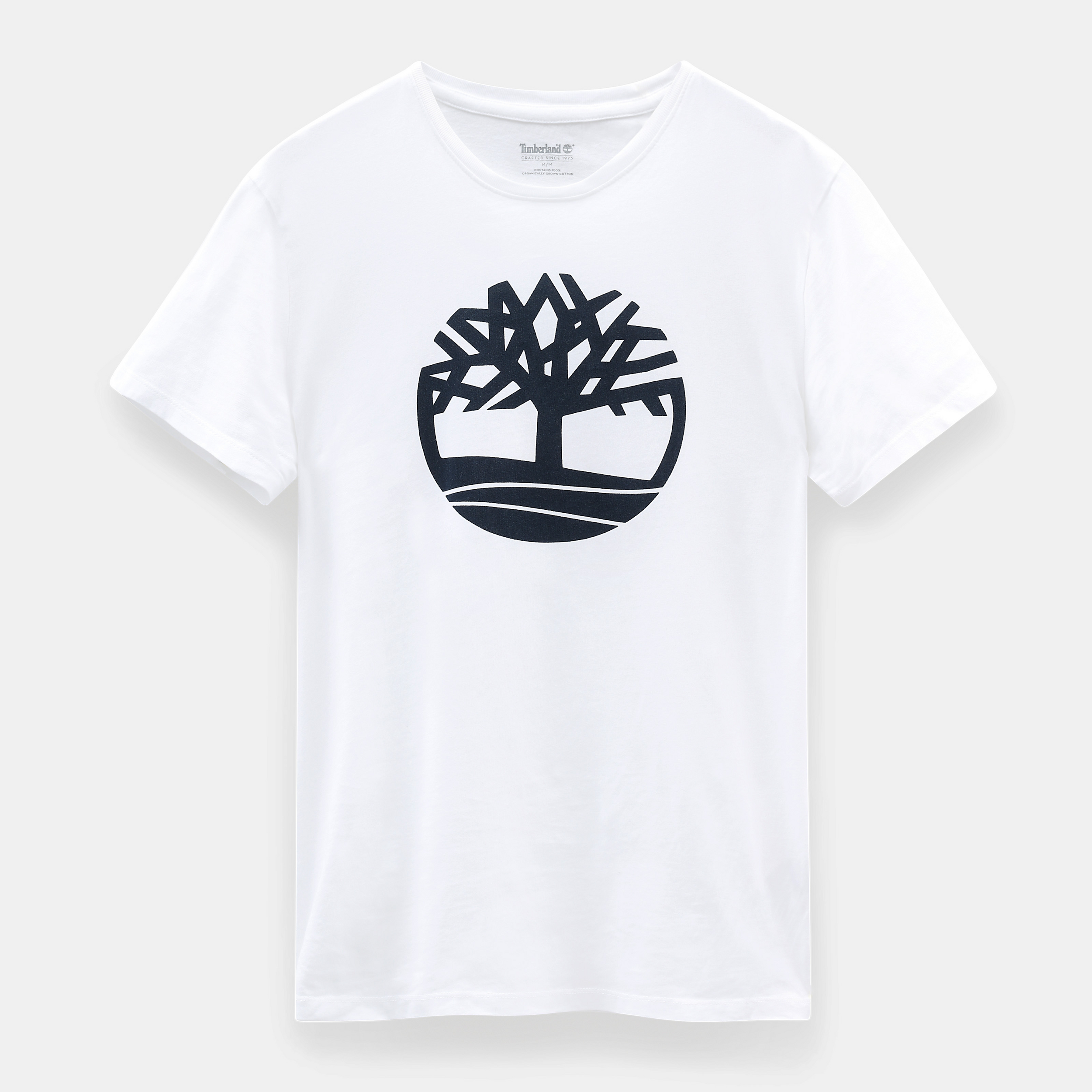 T-shirt Bio Brand Tree - WHITE