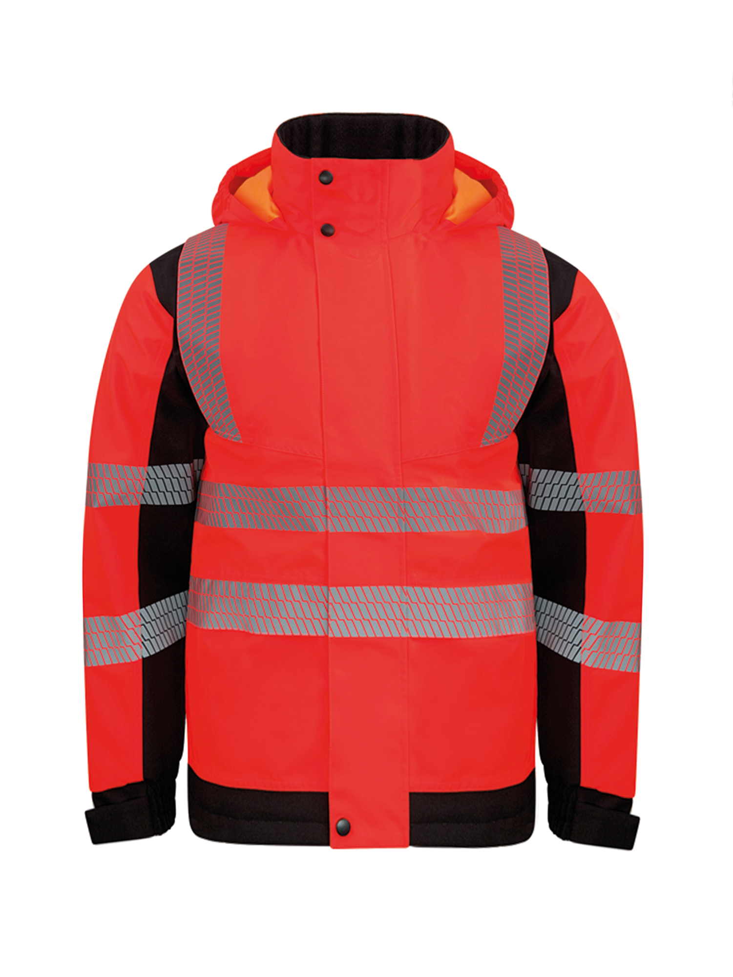 red / black Chaqueta de lluvia de alta visibilidad Copenhage