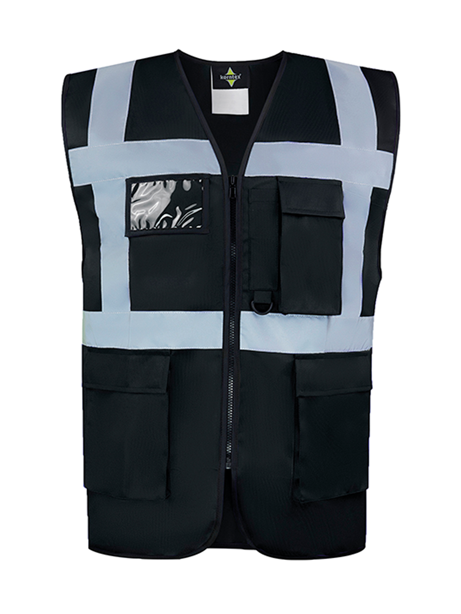 black Chaleco de seguridad confort Hamburgo