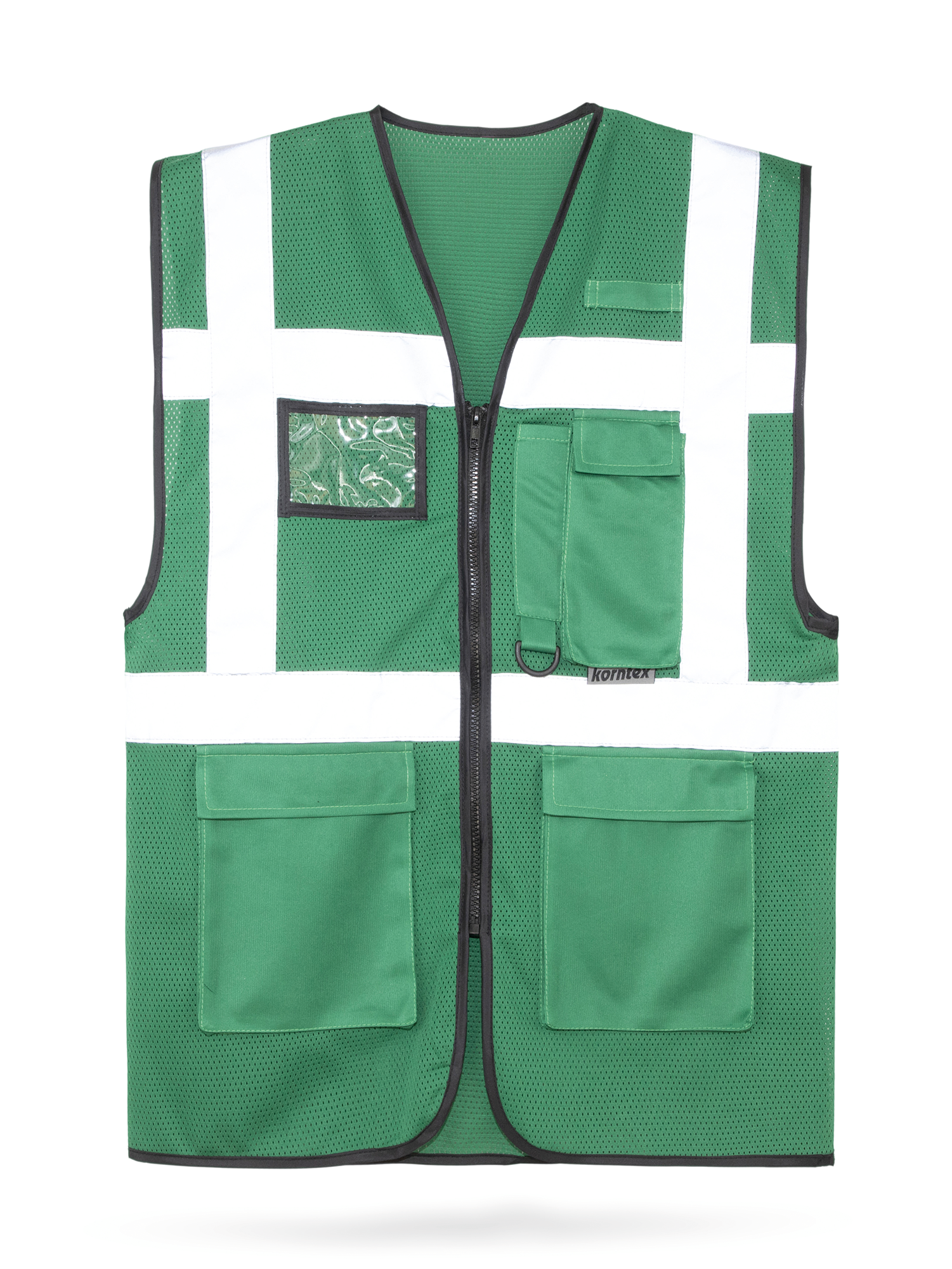 forest green Chaleco multifuncional de malla Larisa