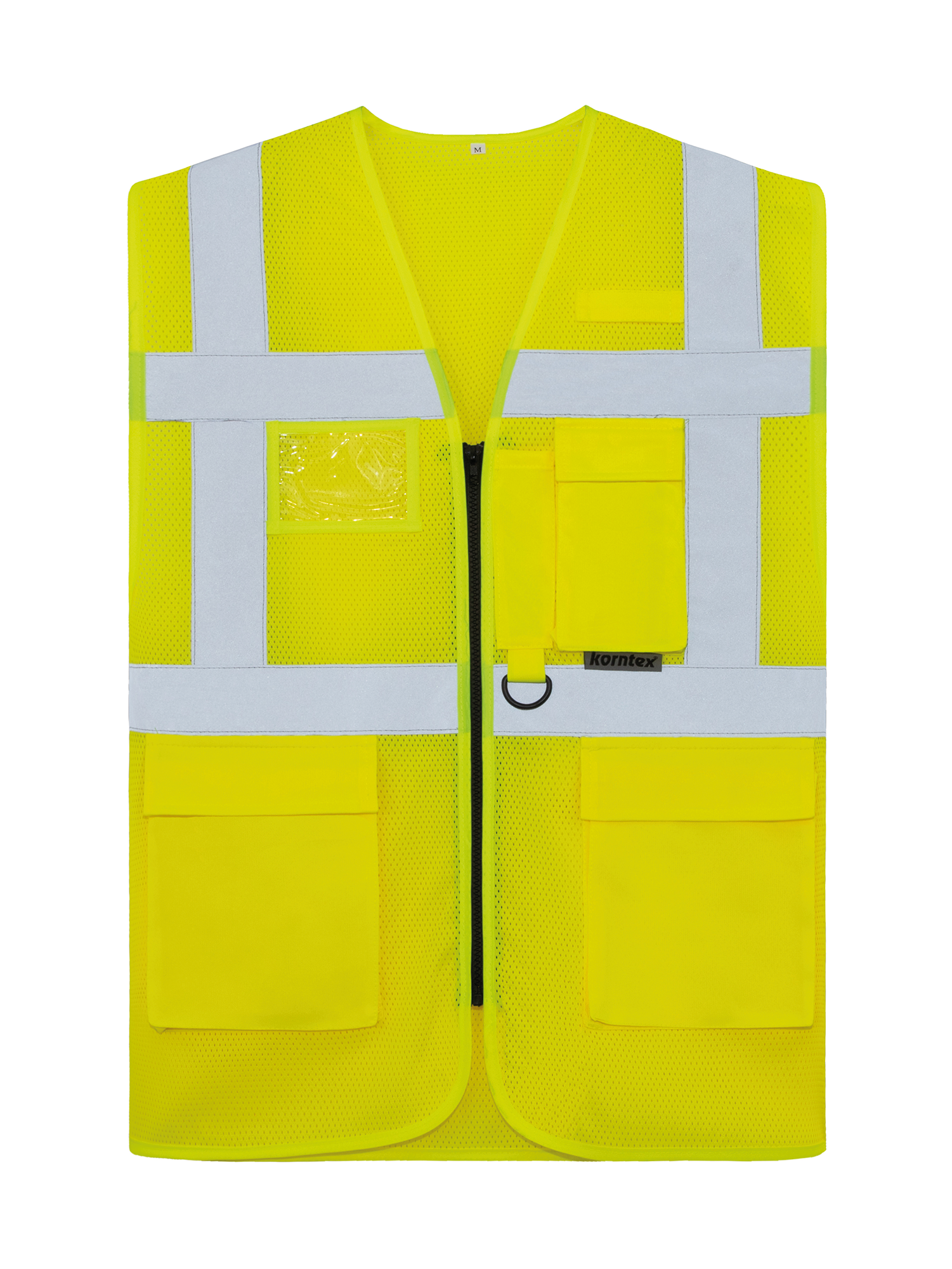 hi vis yellow Chaleco multifuncional de malla Larisa