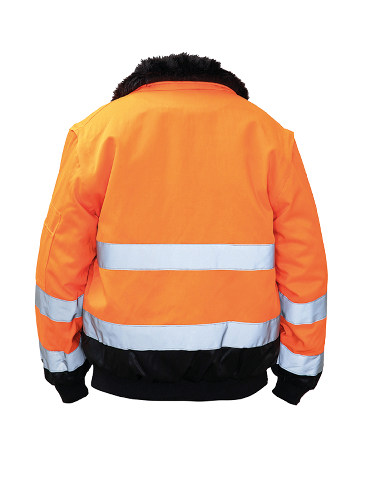 hi vis orange / black Chaqueta de piloto 4 en 1 Oslo