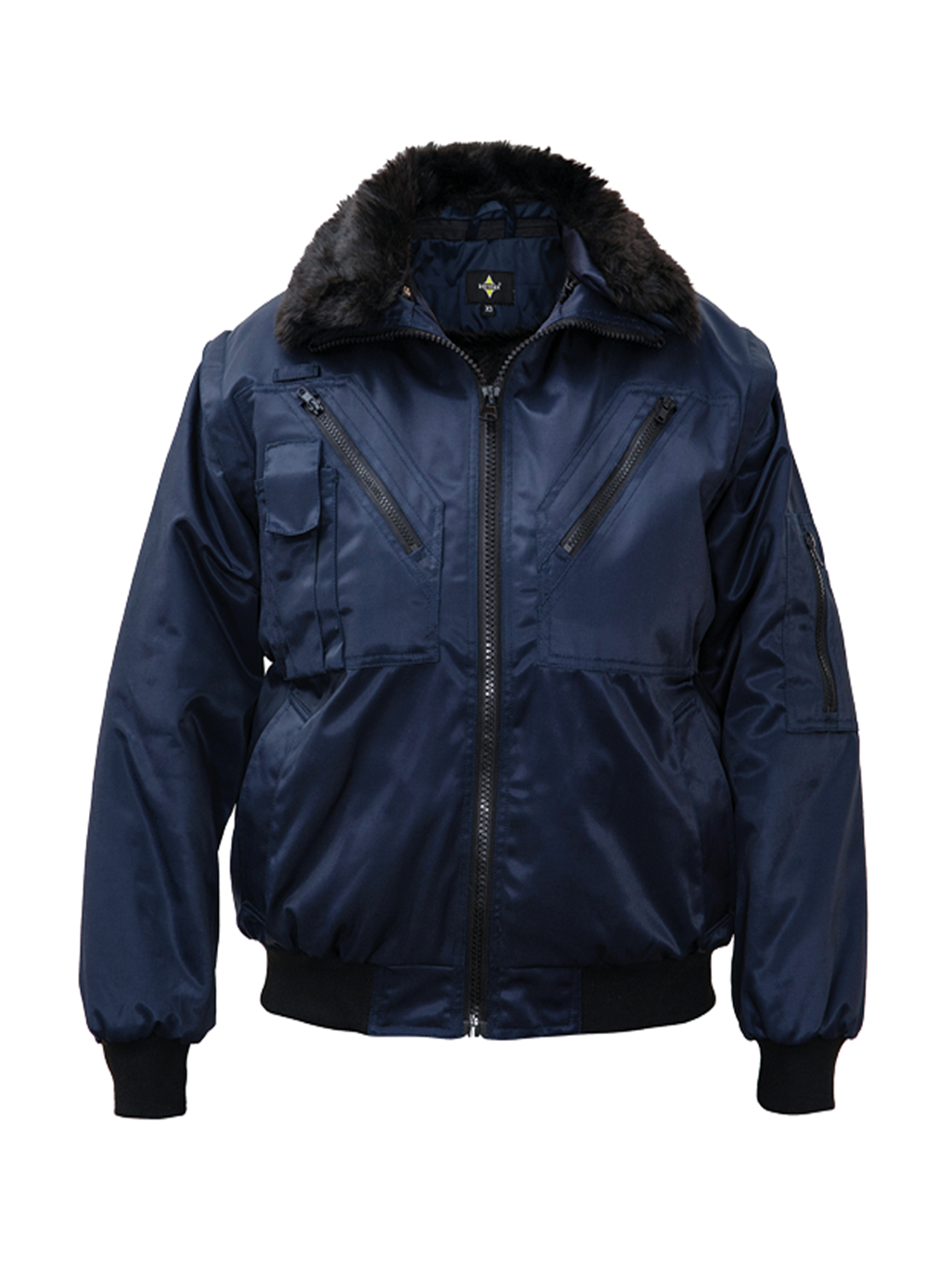 navy Chaqueta de piloto 4 en 1 Oslo
