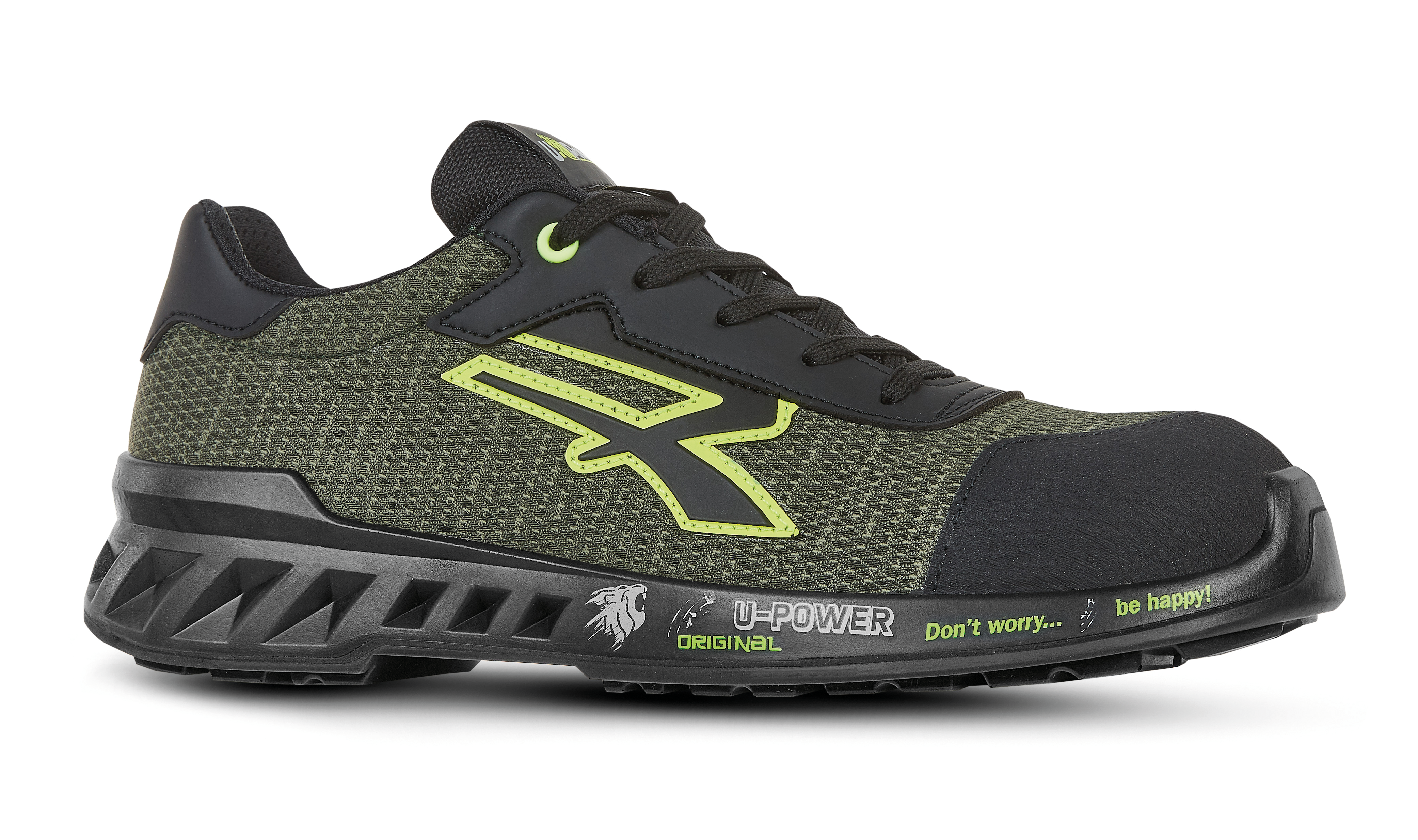 Sapatos de segurança Robin - Black / Green