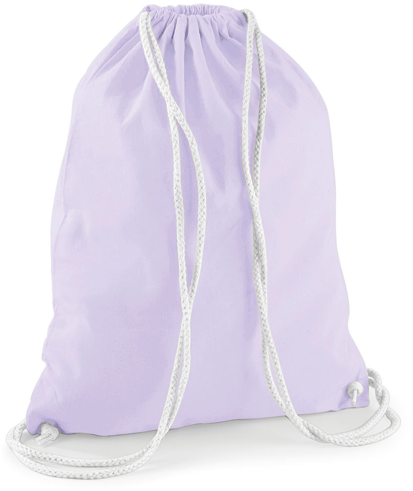Saco em algodão - Lavender / White