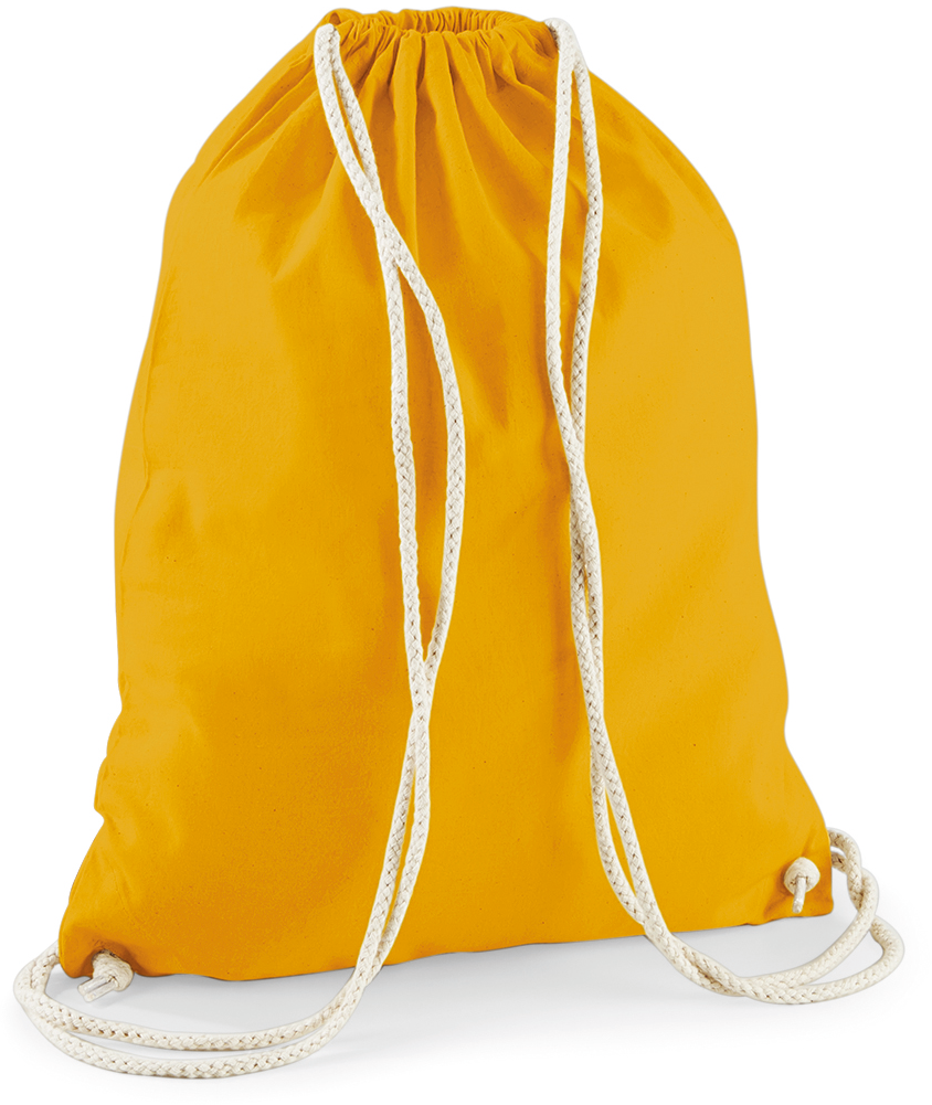 Saco em algodão - Mustard
