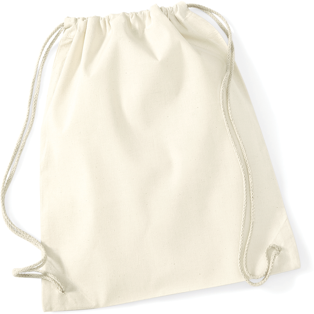 Saco em algodão — Bege Frente