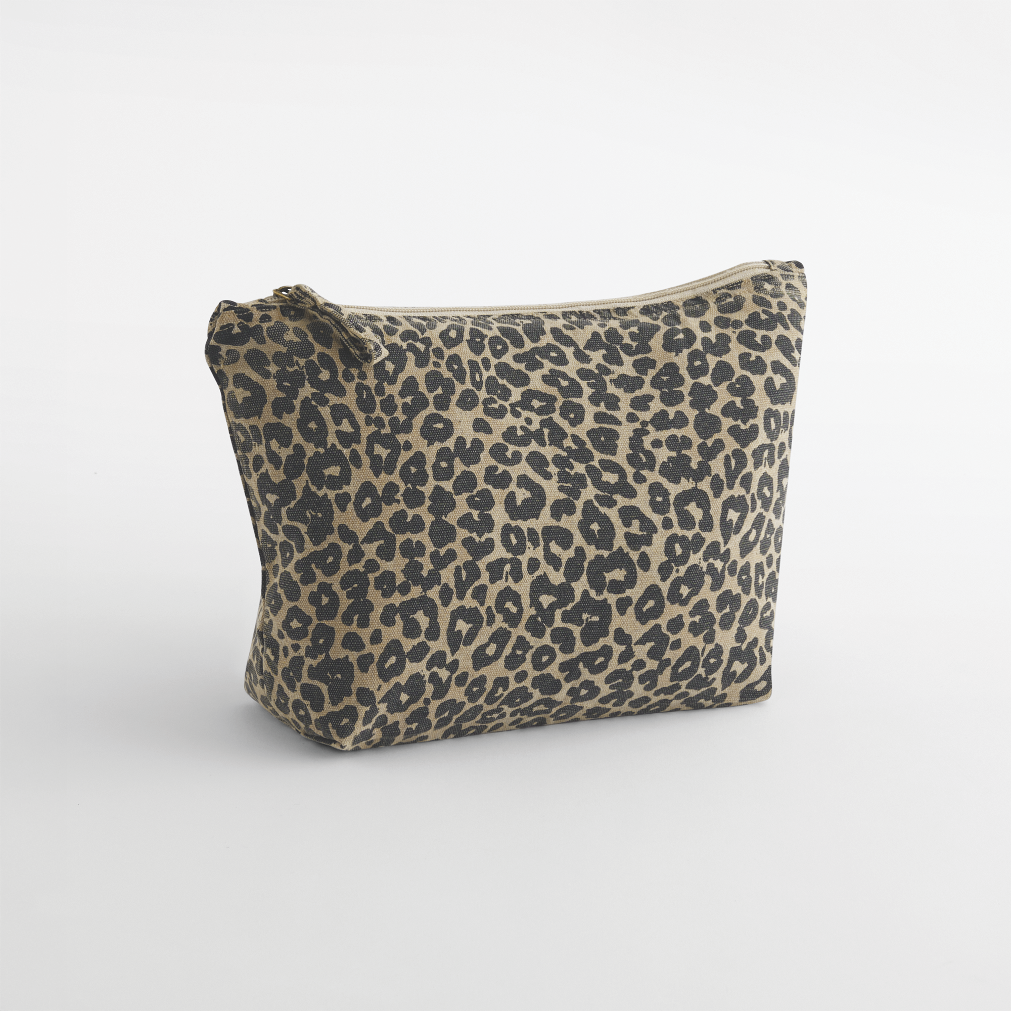 Bolsa em tecido com padrão leopardo - Vintage leopard print