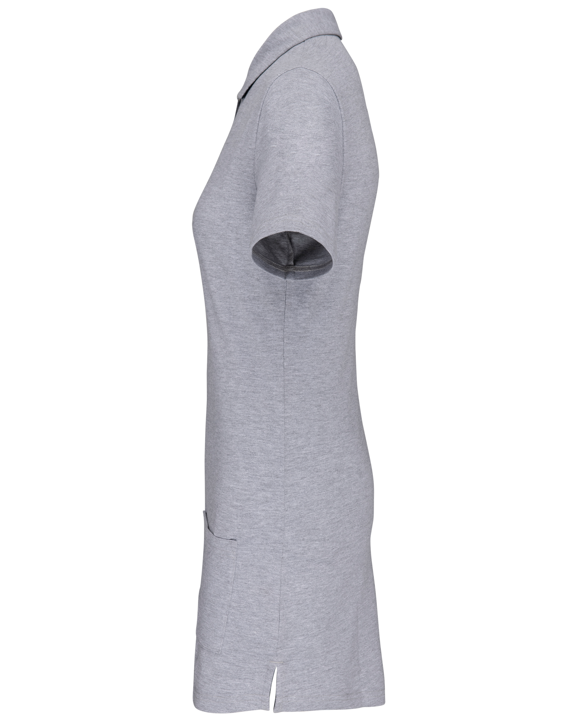 Polo long manches courtes femme
