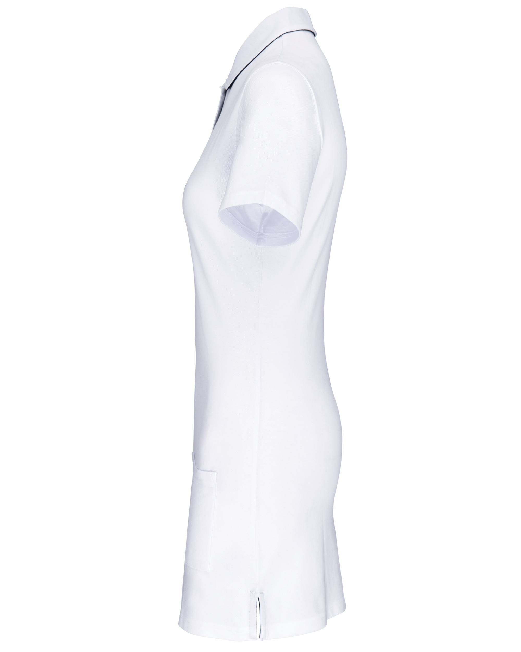 Polo long manches courtes femme