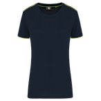 WK3021 - Navy / Fluorescent Yellow