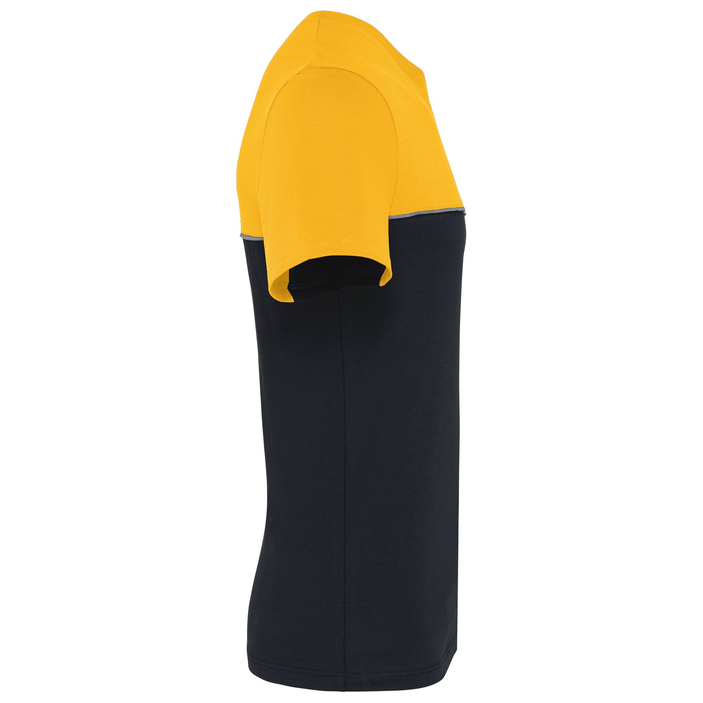 T-shirt bicolore écoresponsable manches courtes unisexe - Image 29