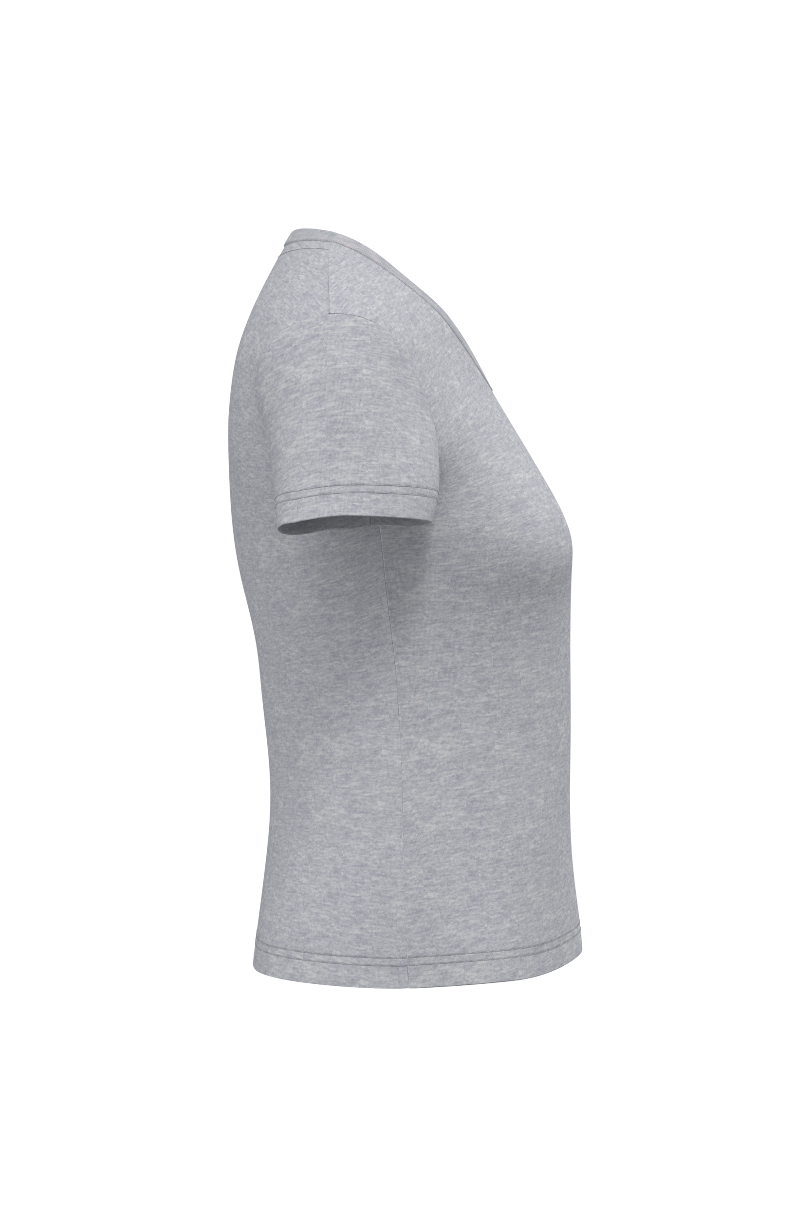 T-shirt écoresponsable col V antibactérien femme - Image 20