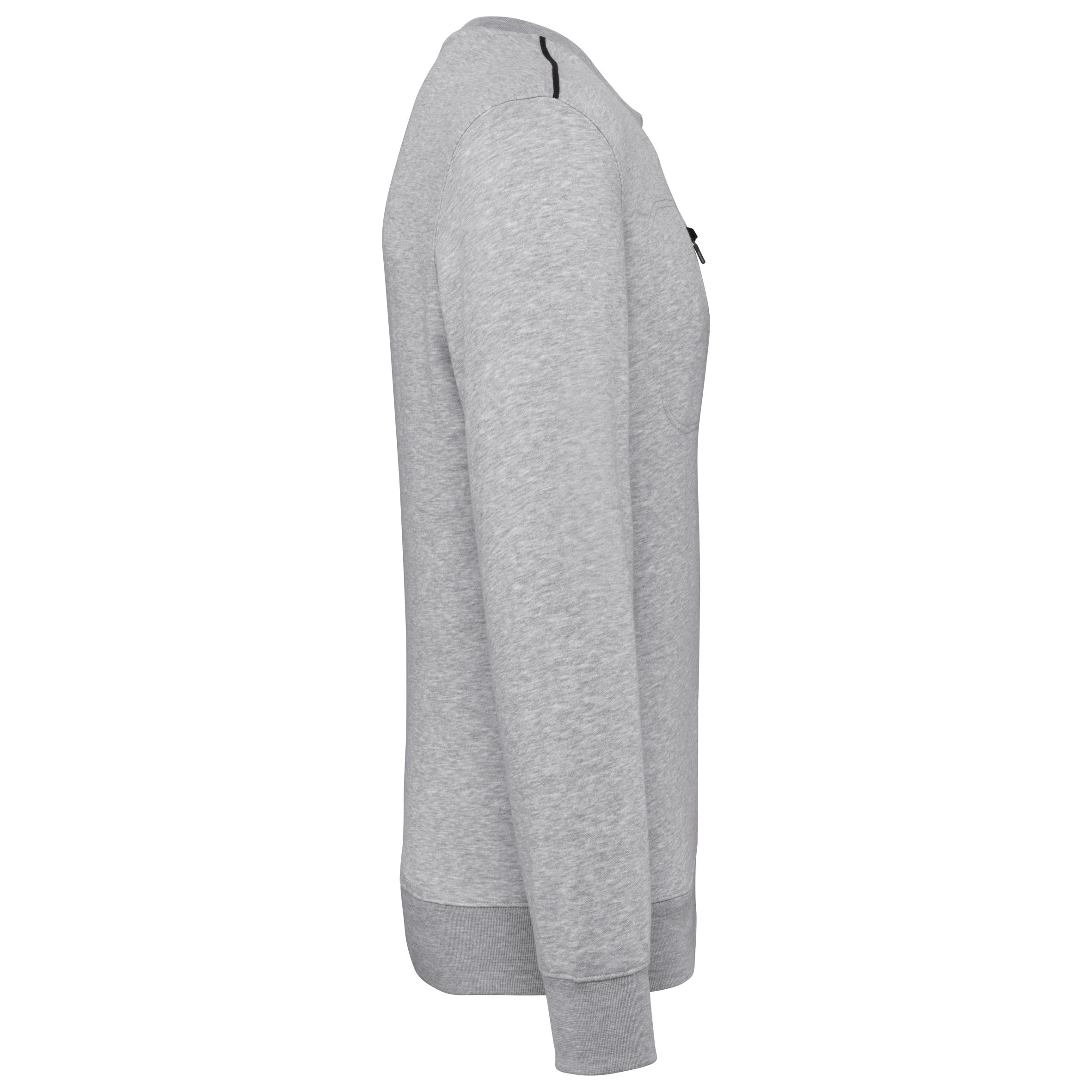 Sweat-shirt Day To Day zip poche contrastée unisexe - Image 55