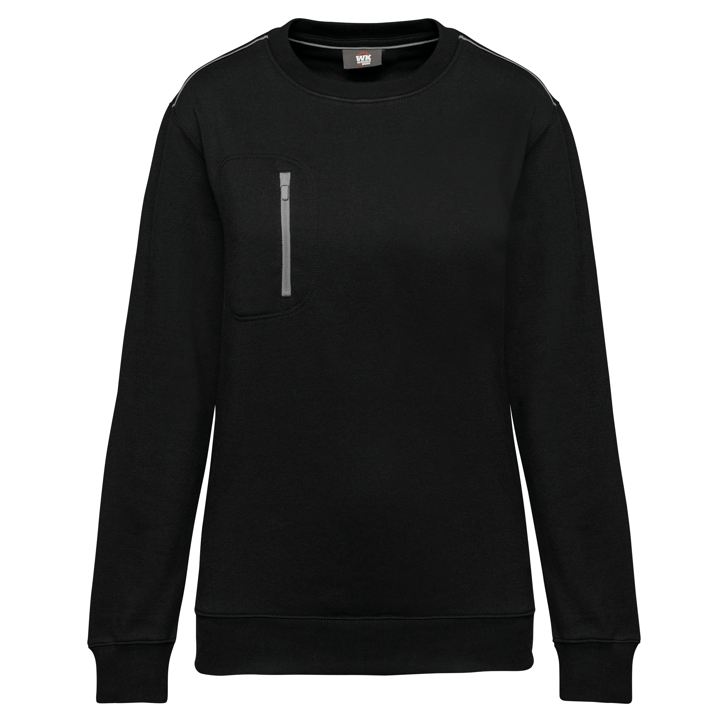 Sweat-shirt Day To Day zip poche contrastée unisexe - Image 33