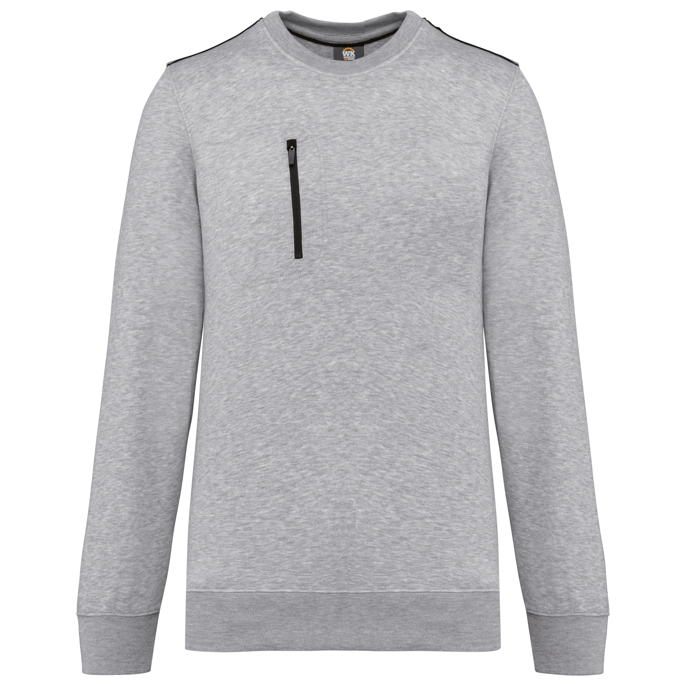 Sweat-shirt Day To Day zip poche contrastée unisexe - Image 54