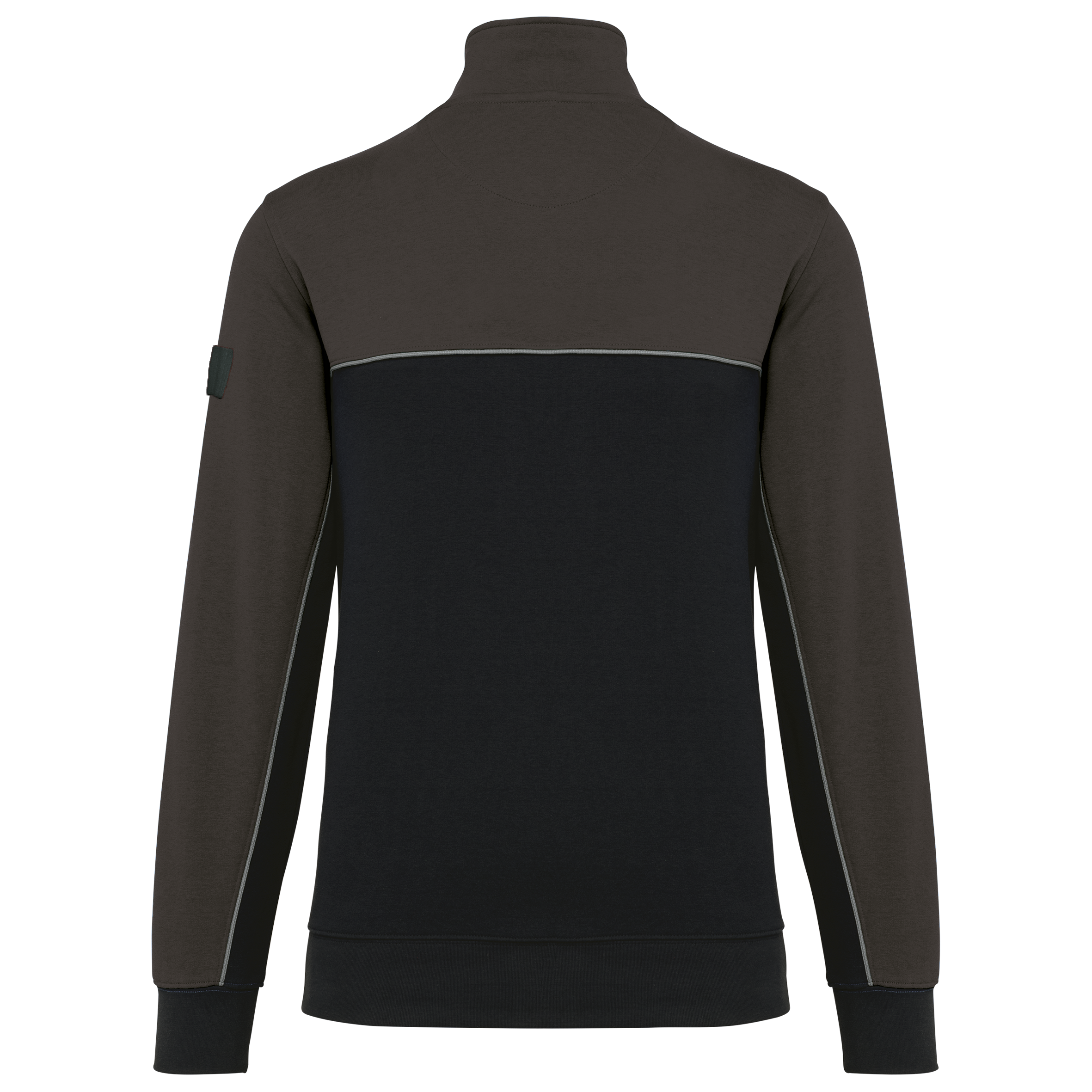 Sweat-shirt écoresponsable col zippé unisexe - Image 13